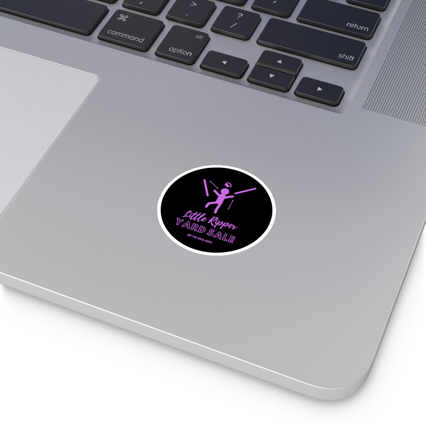 Little Ripper Ski Yard Sale - Indoor\Outdoor Round Stickers