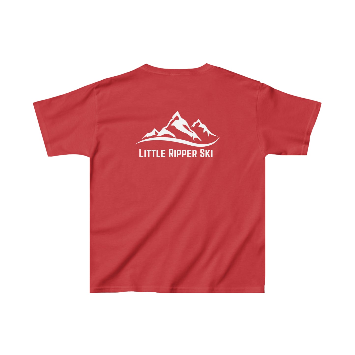 Kids Little Ripper Ski Tee - Kids Ski Shirt - Little Ripper Ski Shirt - White Logo