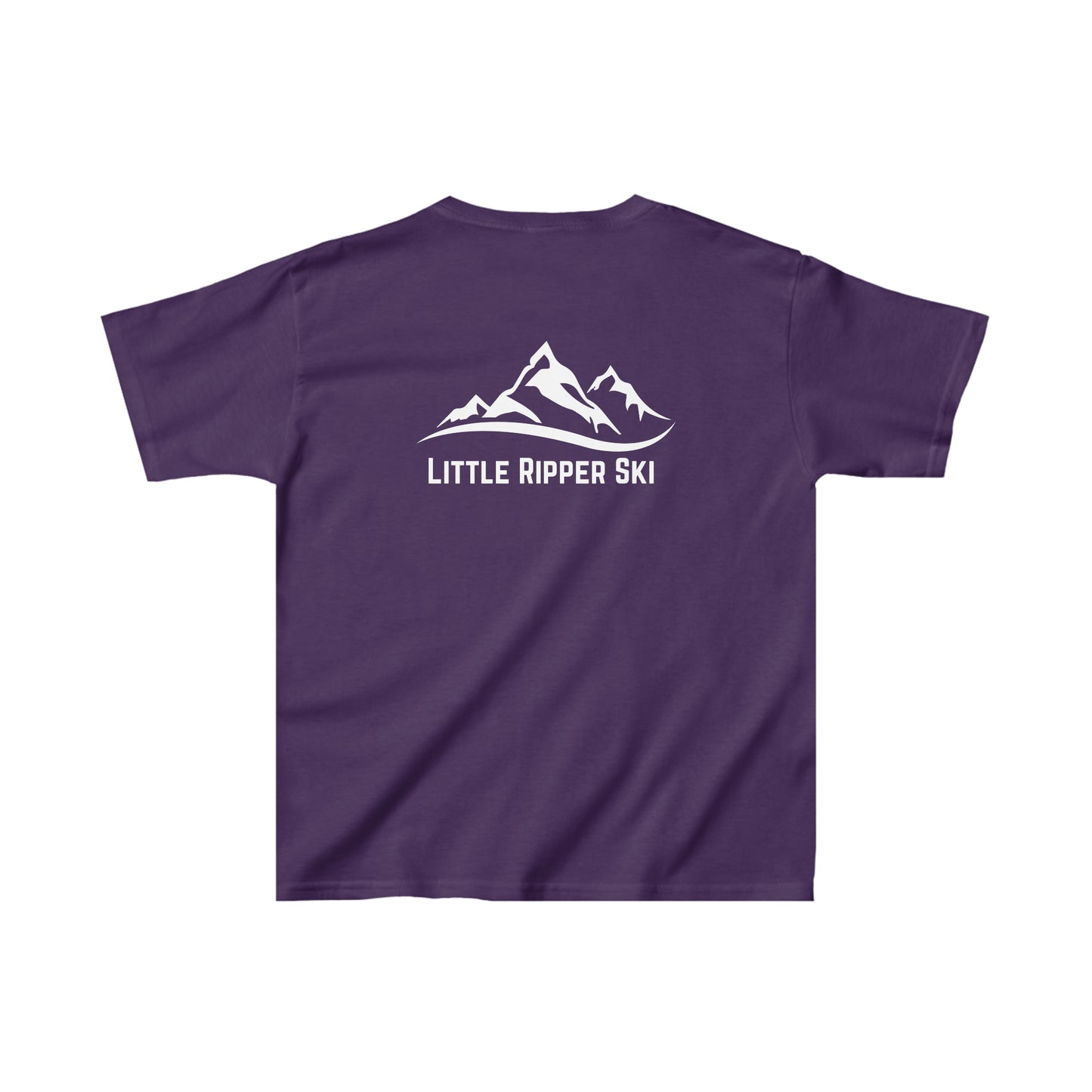 Kids Little Ripper Ski Tee - Kids Ski Shirt - Little Ripper Ski Shirt - White Logo