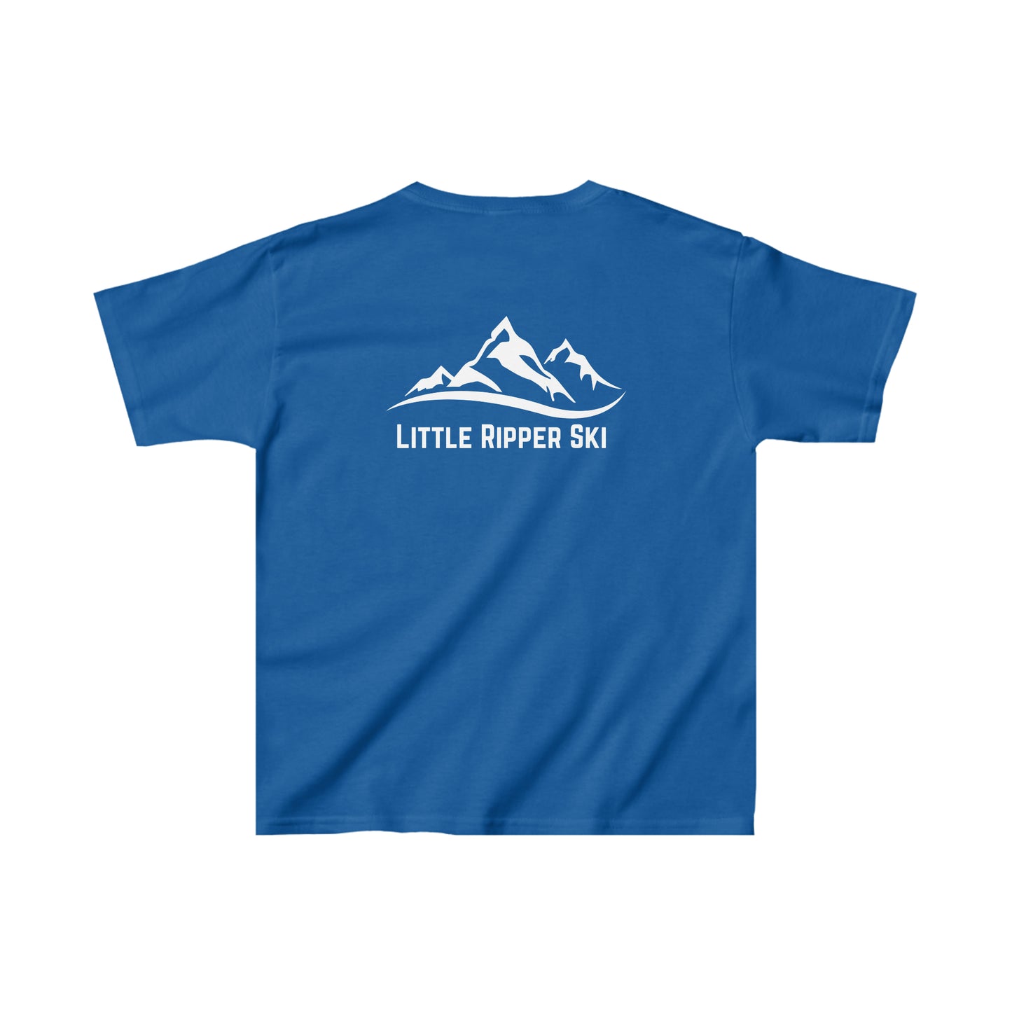 Kids Little Ripper Ski Tee - Kids Ski Shirt - Little Ripper Ski Shirt - White Logo