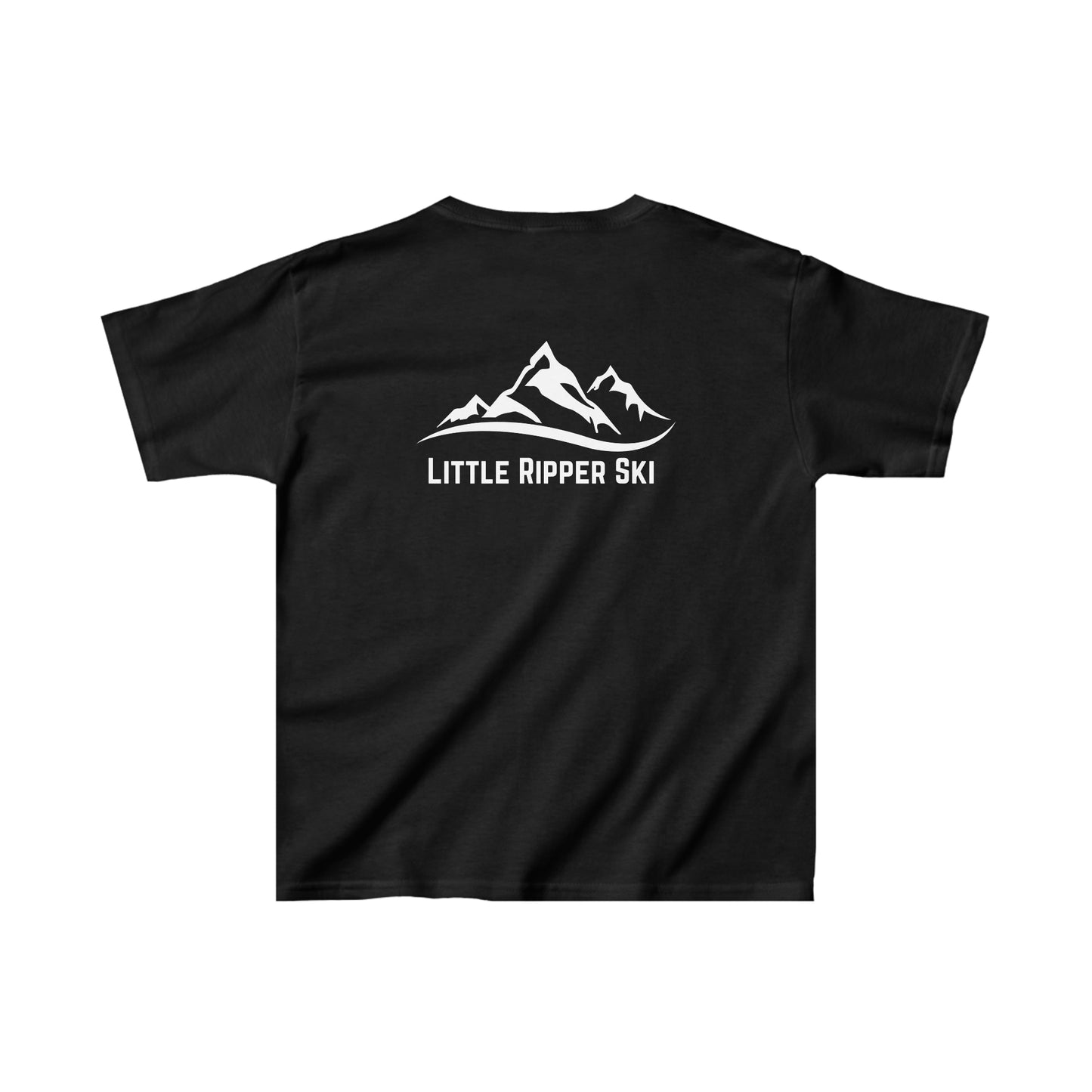 Kids Little Ripper Ski Tee - Kids Ski Shirt - Little Ripper Ski Shirt - White Logo
