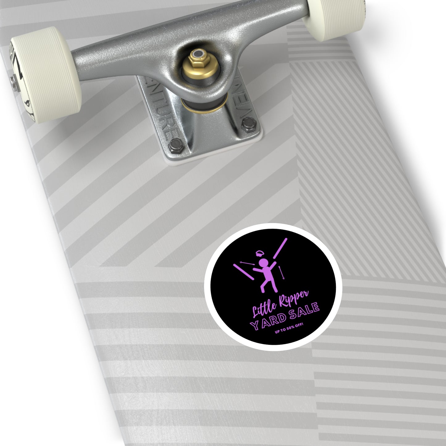 Little Ripper Ski Yard Sale - Indoor\Outdoor Round Stickers