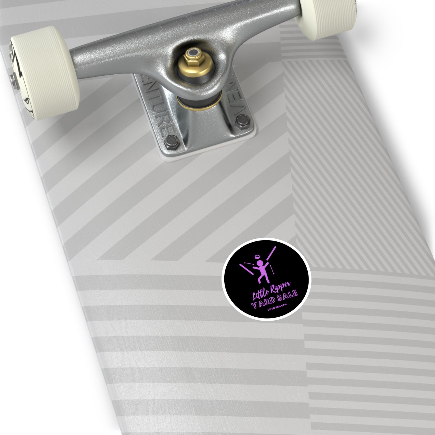 Little Ripper Ski Yard Sale - Indoor\Outdoor Round Stickers