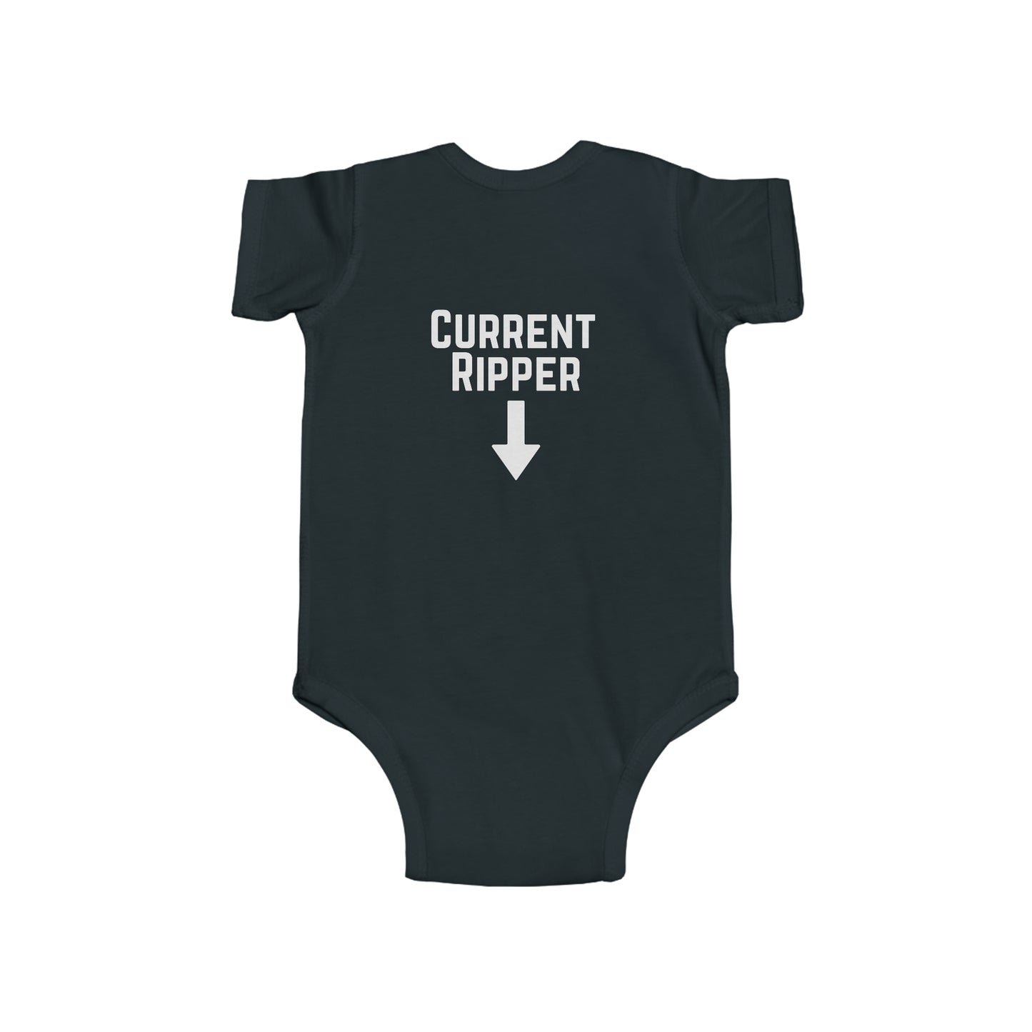 Bike Future Ripper Current Ripper - Infant Fine Jersey Bodysuit - White Logo