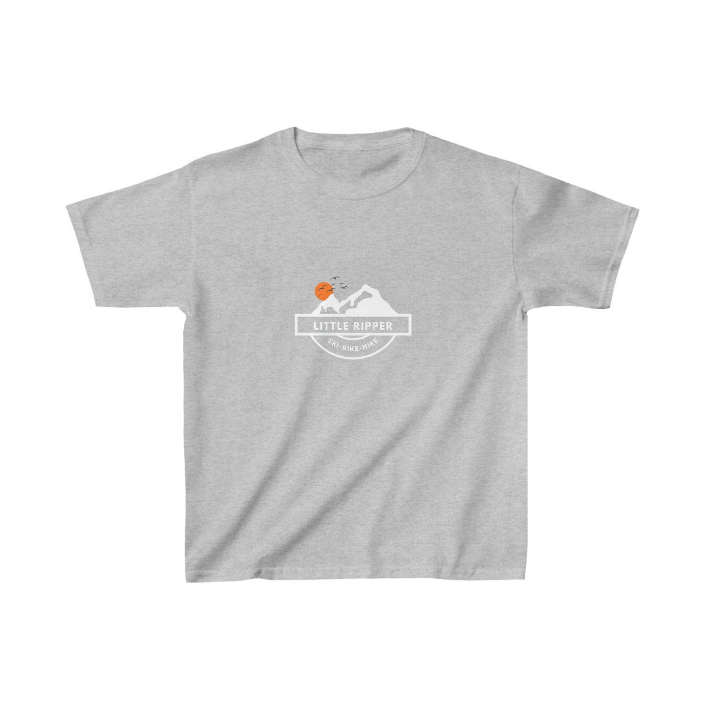 Little Ripper Ski Bike Hike Sunset Tee