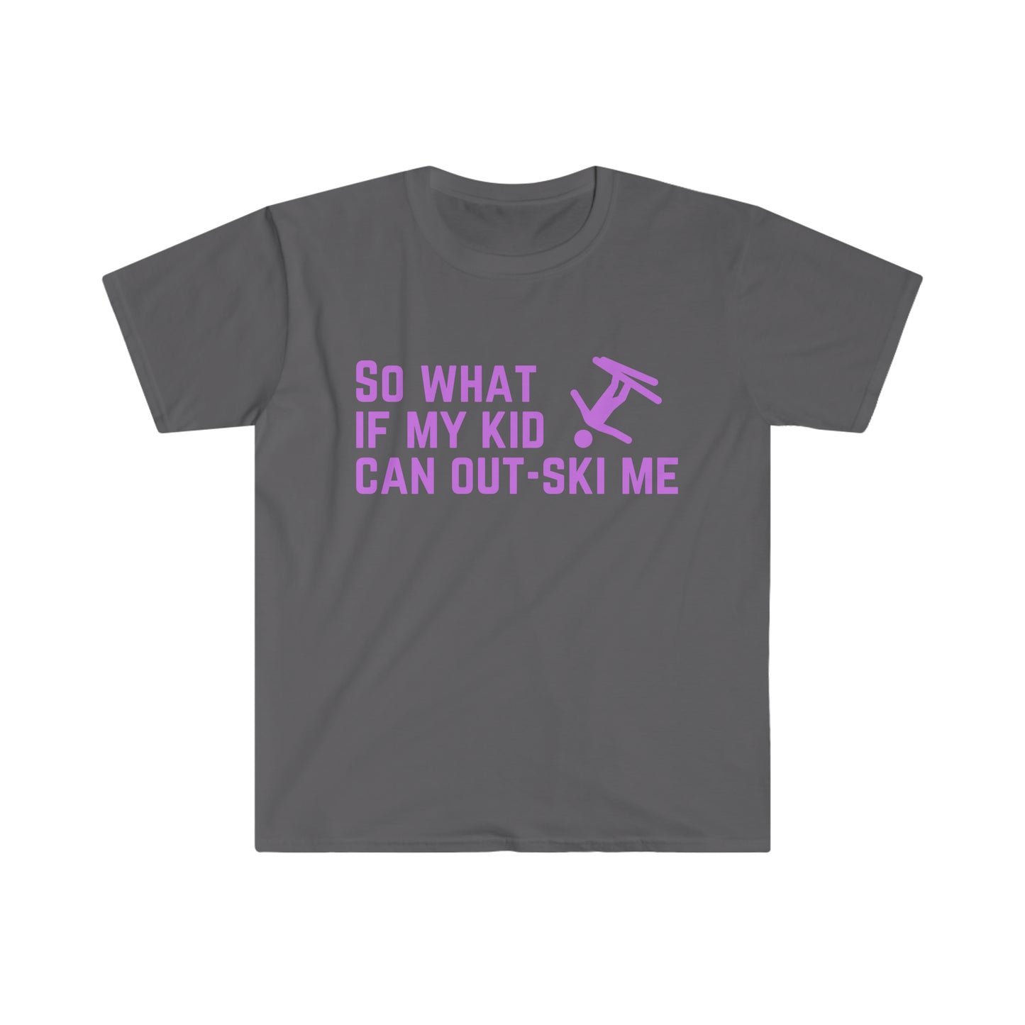 Parent of a Little Ripper T-Shirt - My Kid Can Out-Ski Me