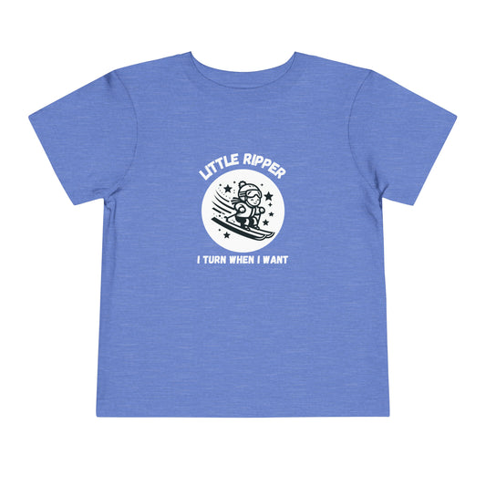 I Turn When I Want - Toddler Short Sleeve Tee