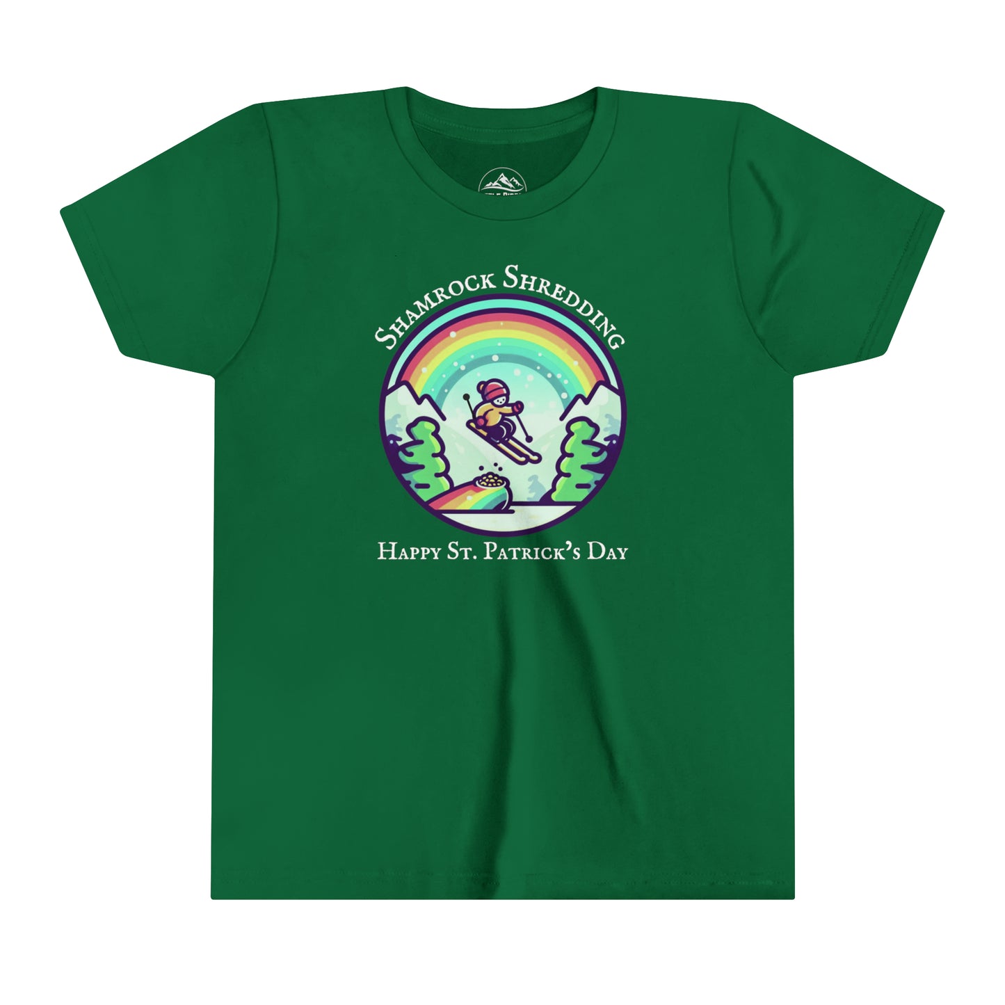 Shamrock Shredding - St. Patrick's Day Youth Short Sleeve Tee