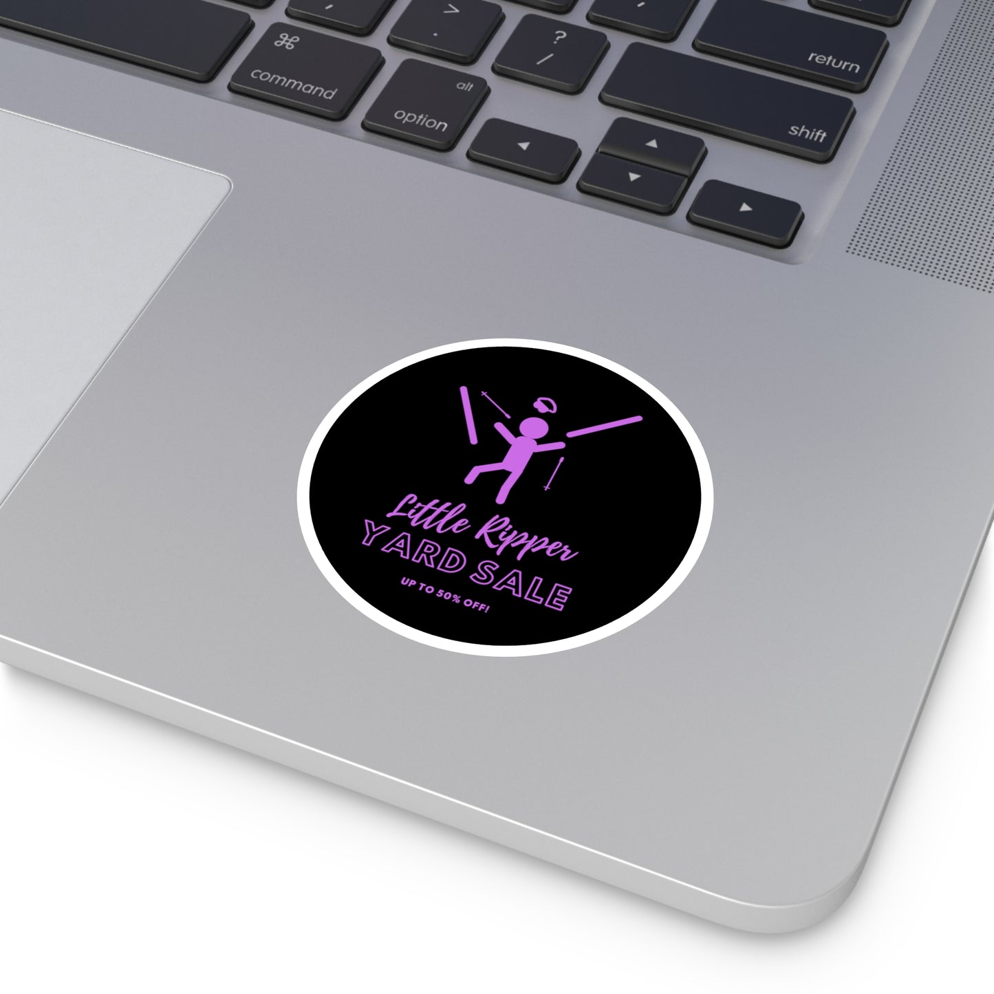 Little Ripper Ski Yard Sale - Indoor\Outdoor Round Stickers