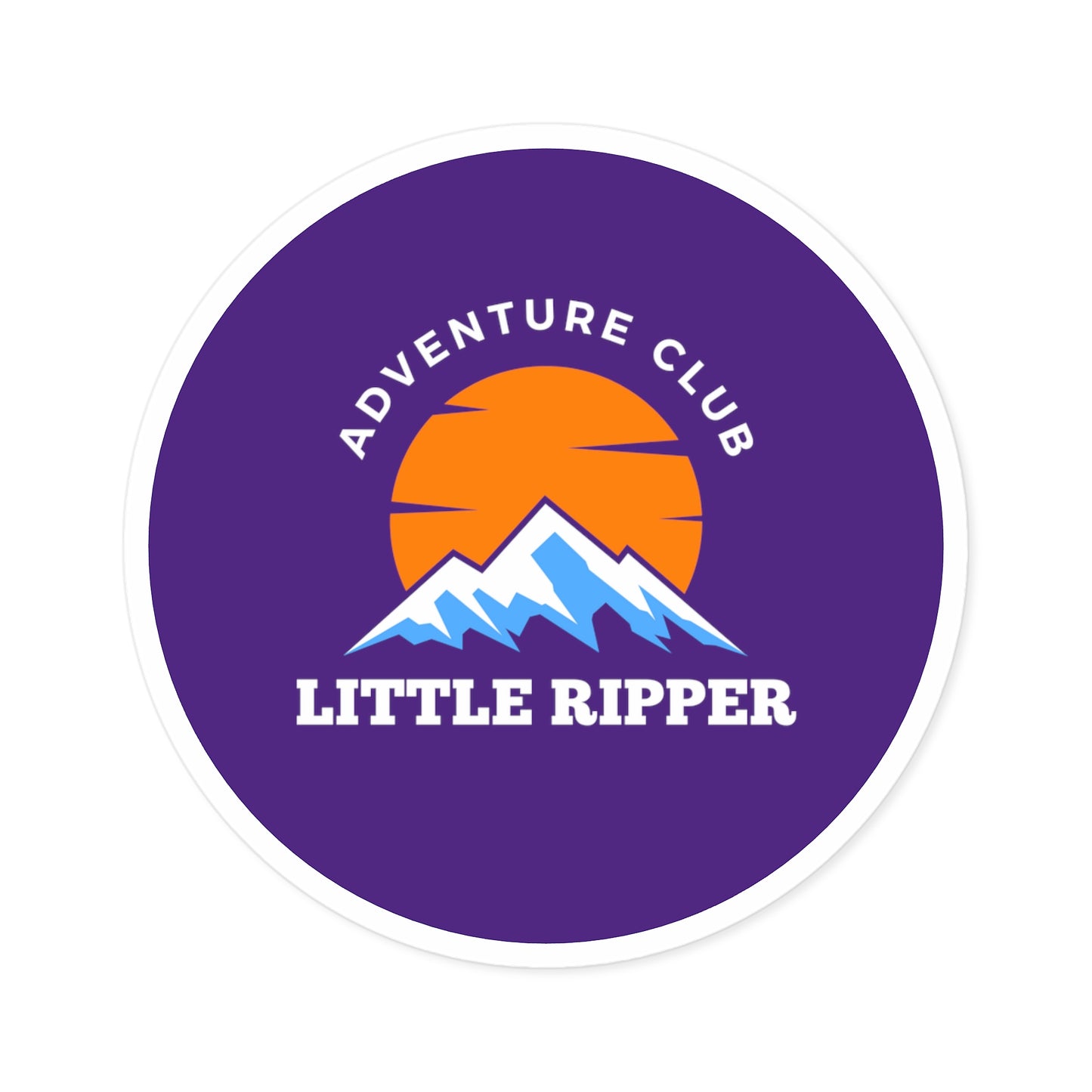 Little Ripper Adventure Club Purple Sticker