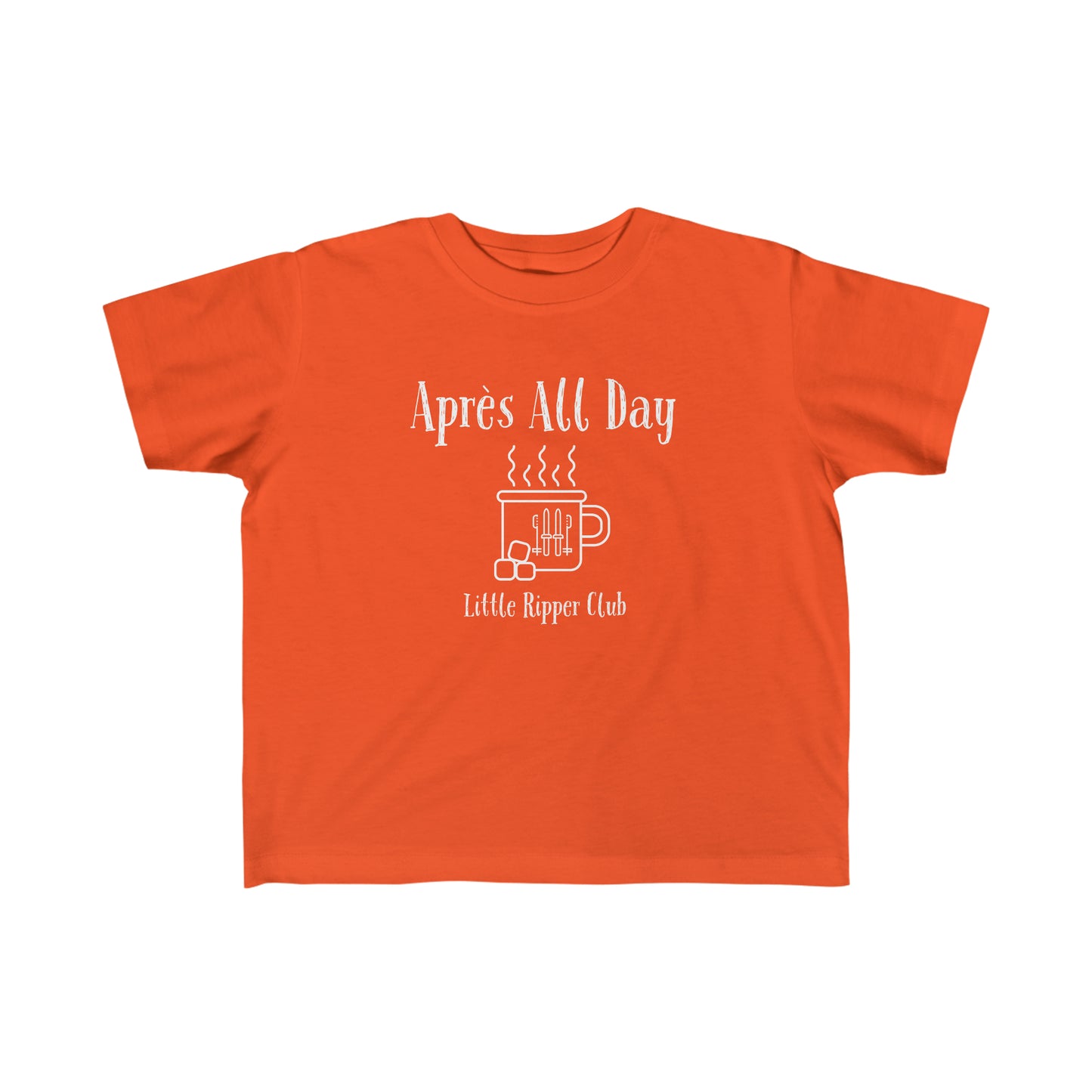Little Ripper Après All Day - Toddler's Fine Jersey Tee