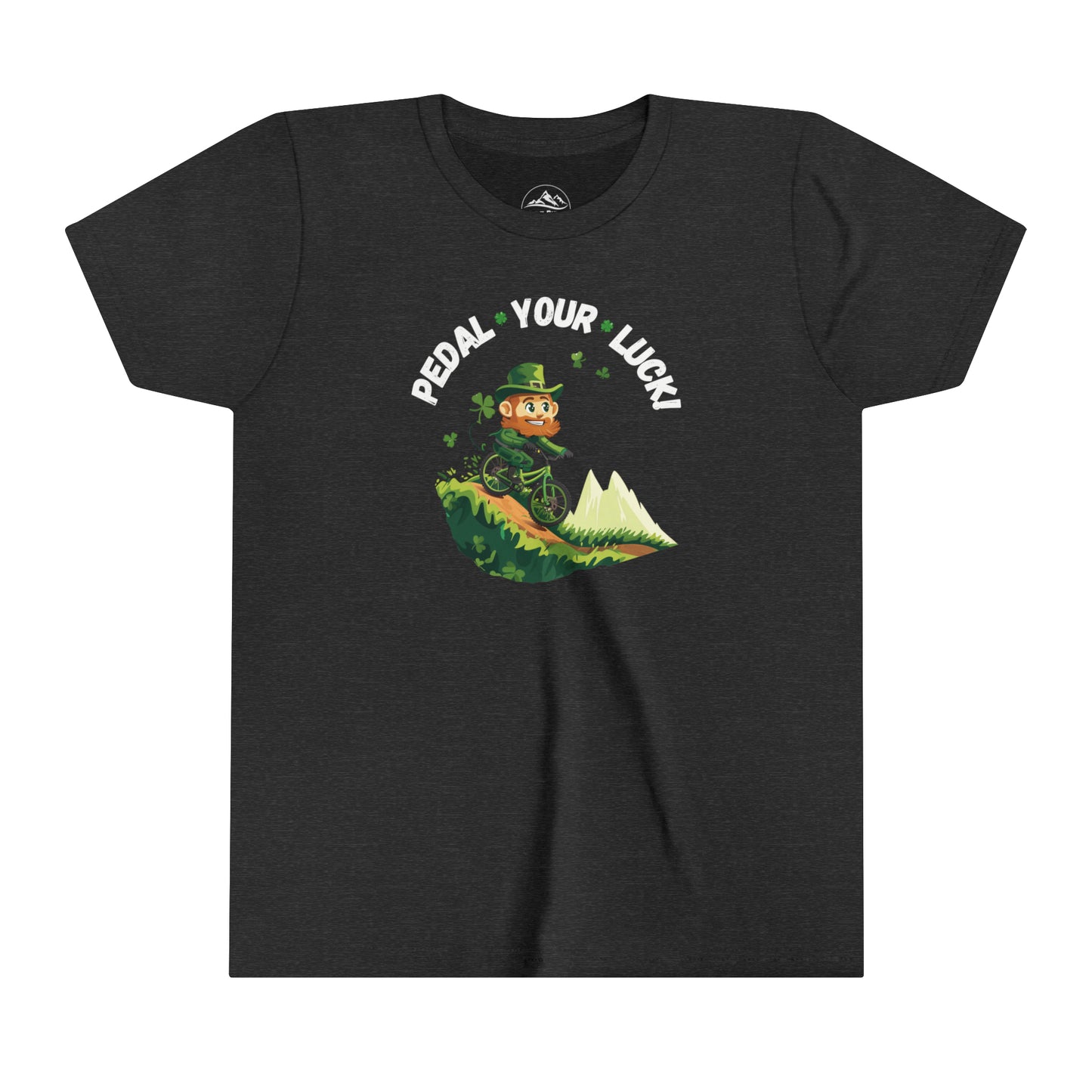 Pedal Your Luck - St. Patrick's Day Youth Short Sleeve Tee