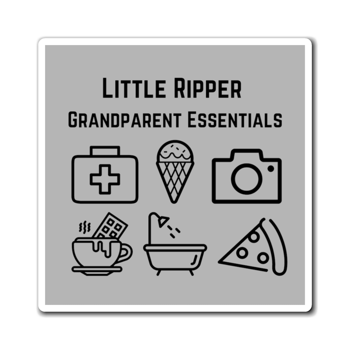 Little Ripper Grandparent Essentials - Magnet