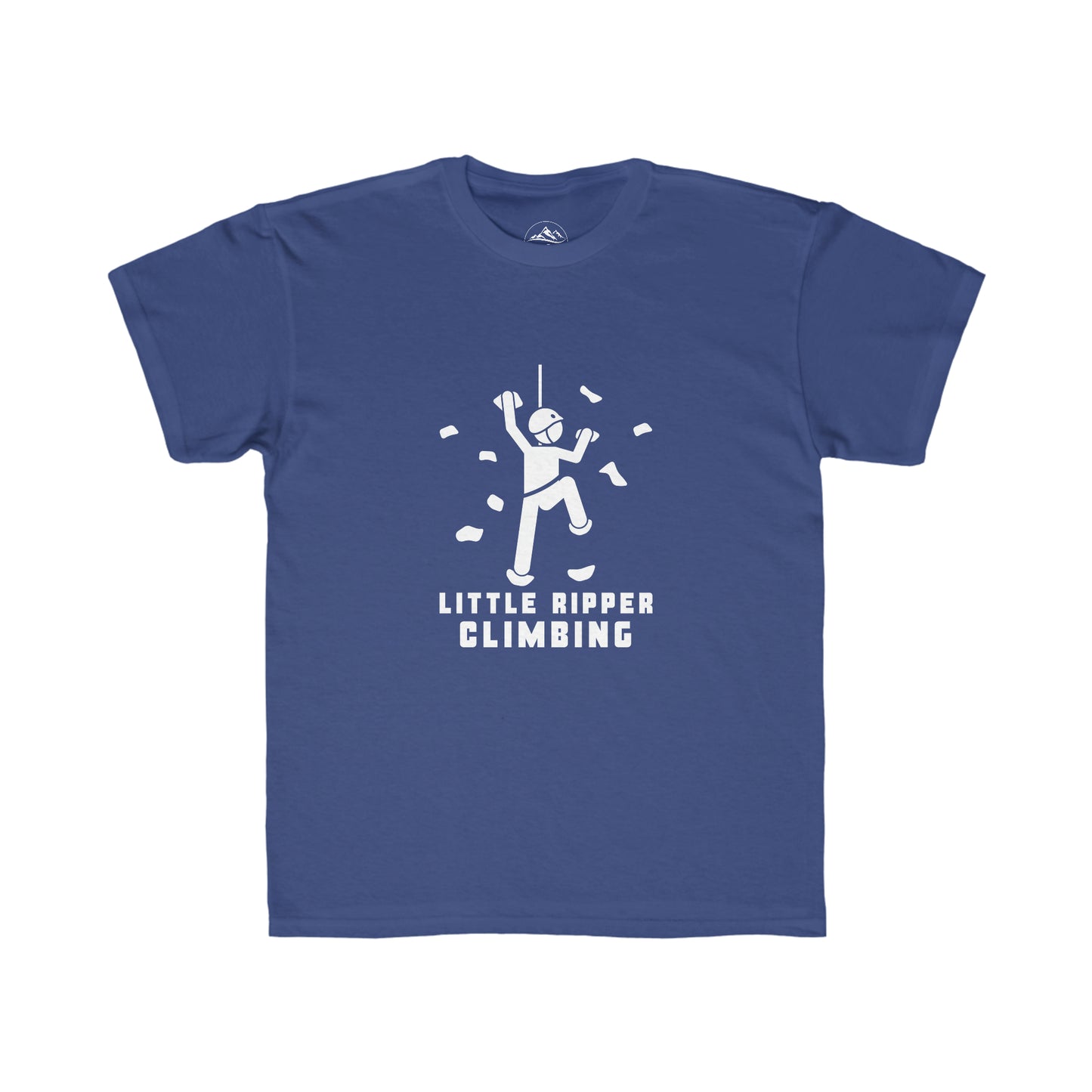 Little Ripper Climbing Wall - Kids Regular Fit Tee - wht label