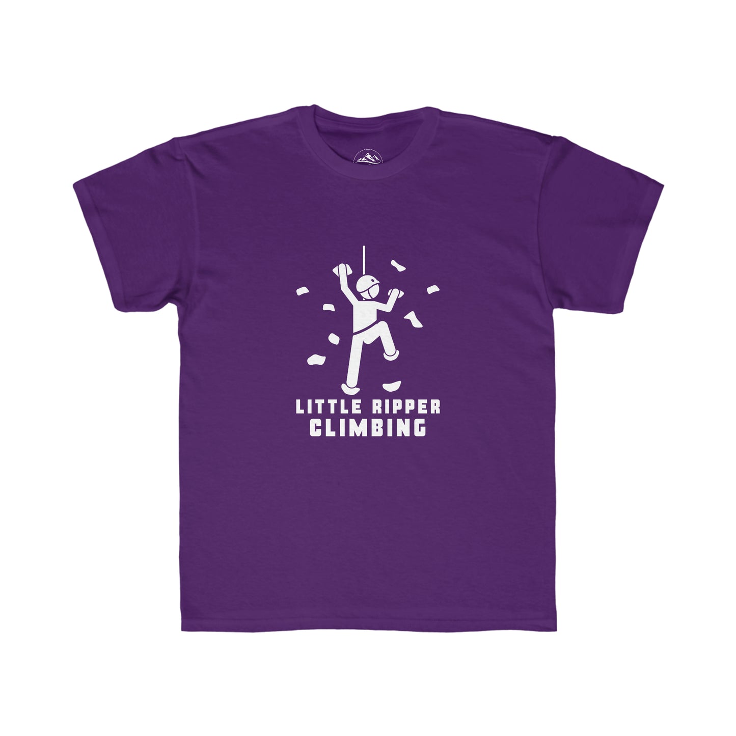 Little Ripper Climbing Wall - Kids Regular Fit Tee - wht label