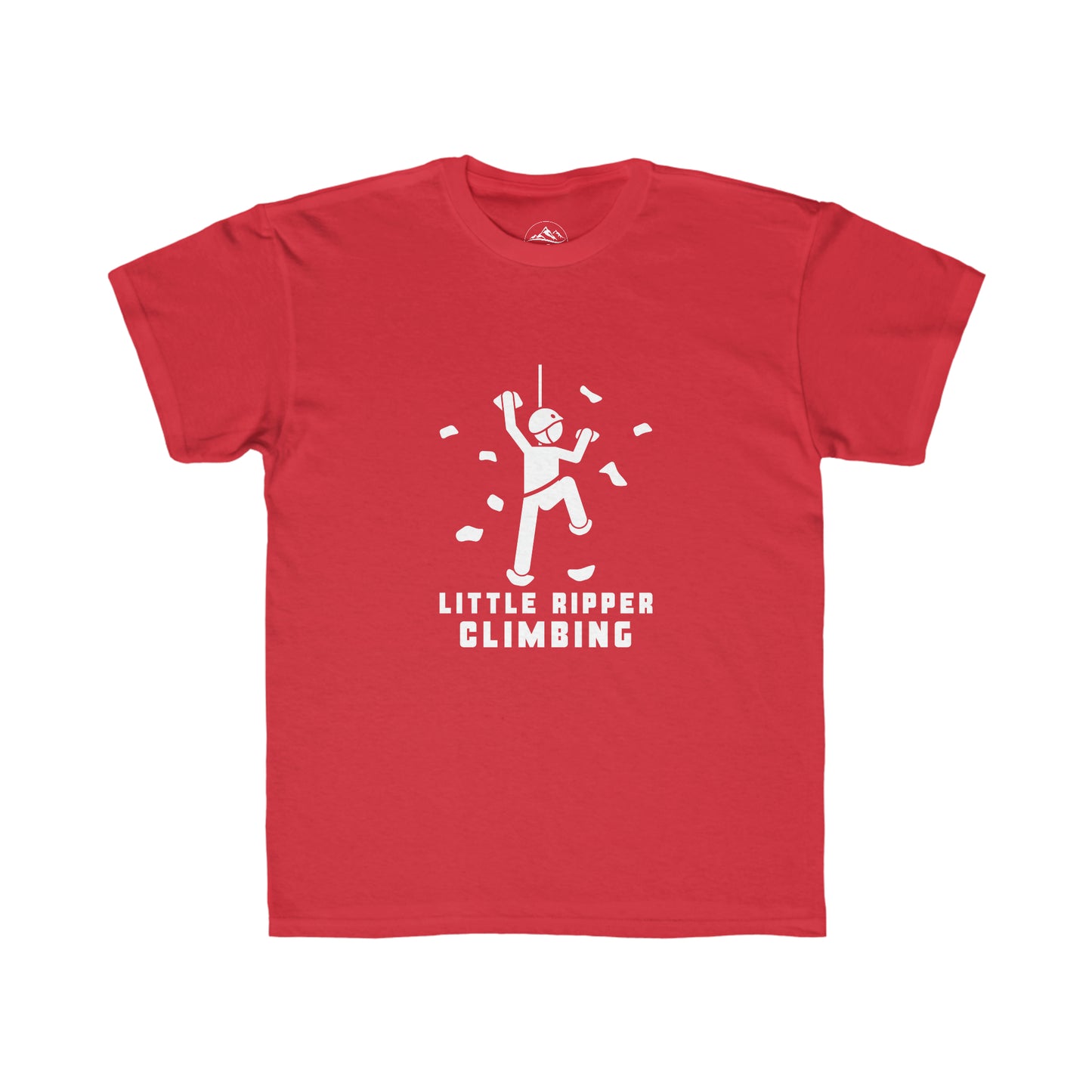 Little Ripper Climbing Wall - Kids Regular Fit Tee - wht label