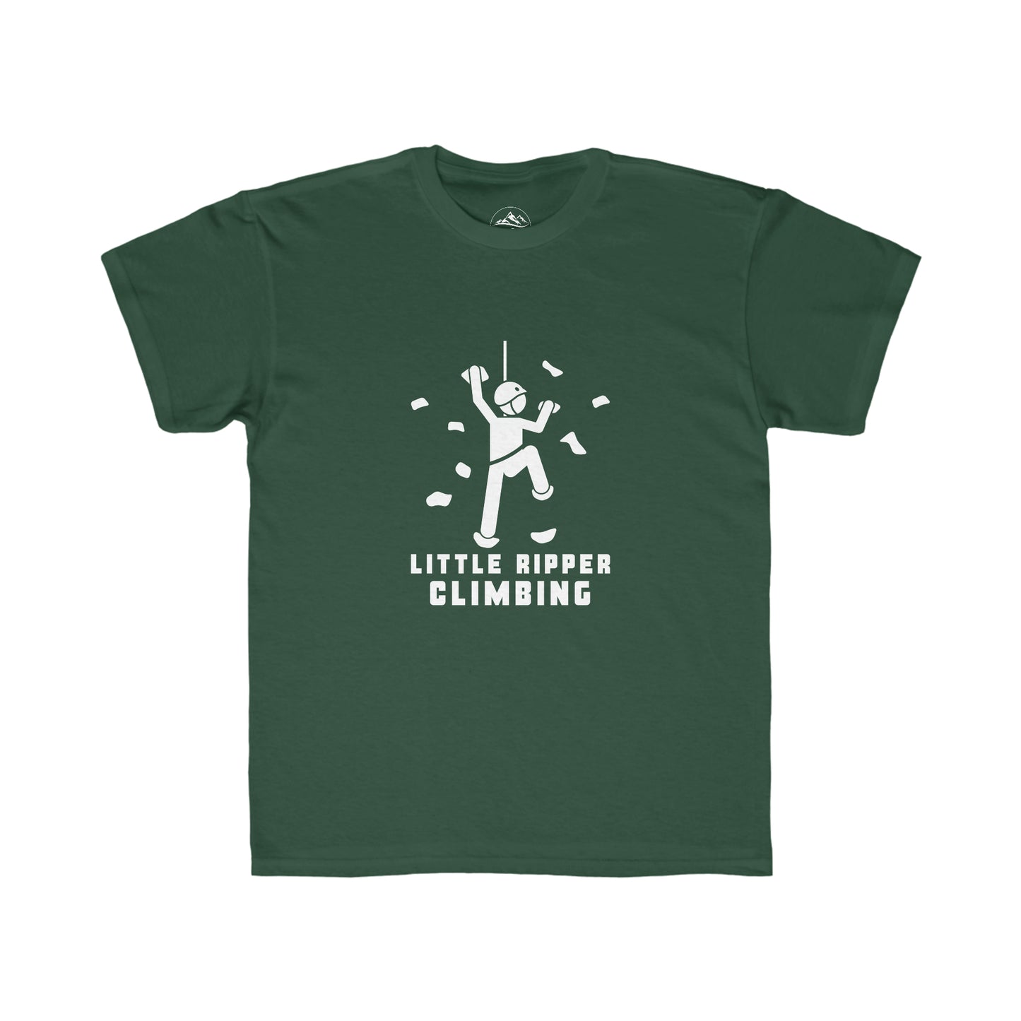 Little Ripper Climbing Wall - Kids Regular Fit Tee - wht label