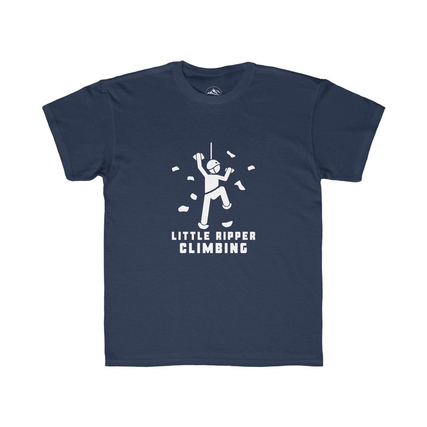 Little Ripper Climbing Wall - Kids Regular Fit Tee - wht label