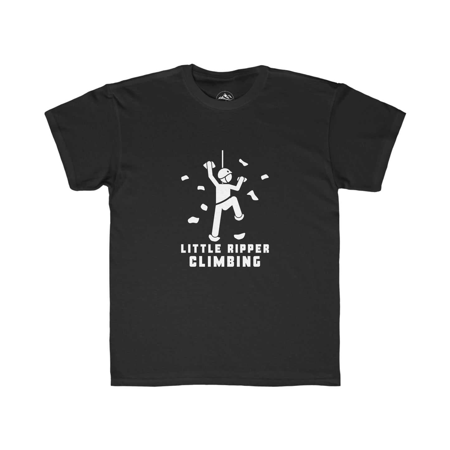 Little Ripper Climbing Wall - Kids Regular Fit Tee - wht label