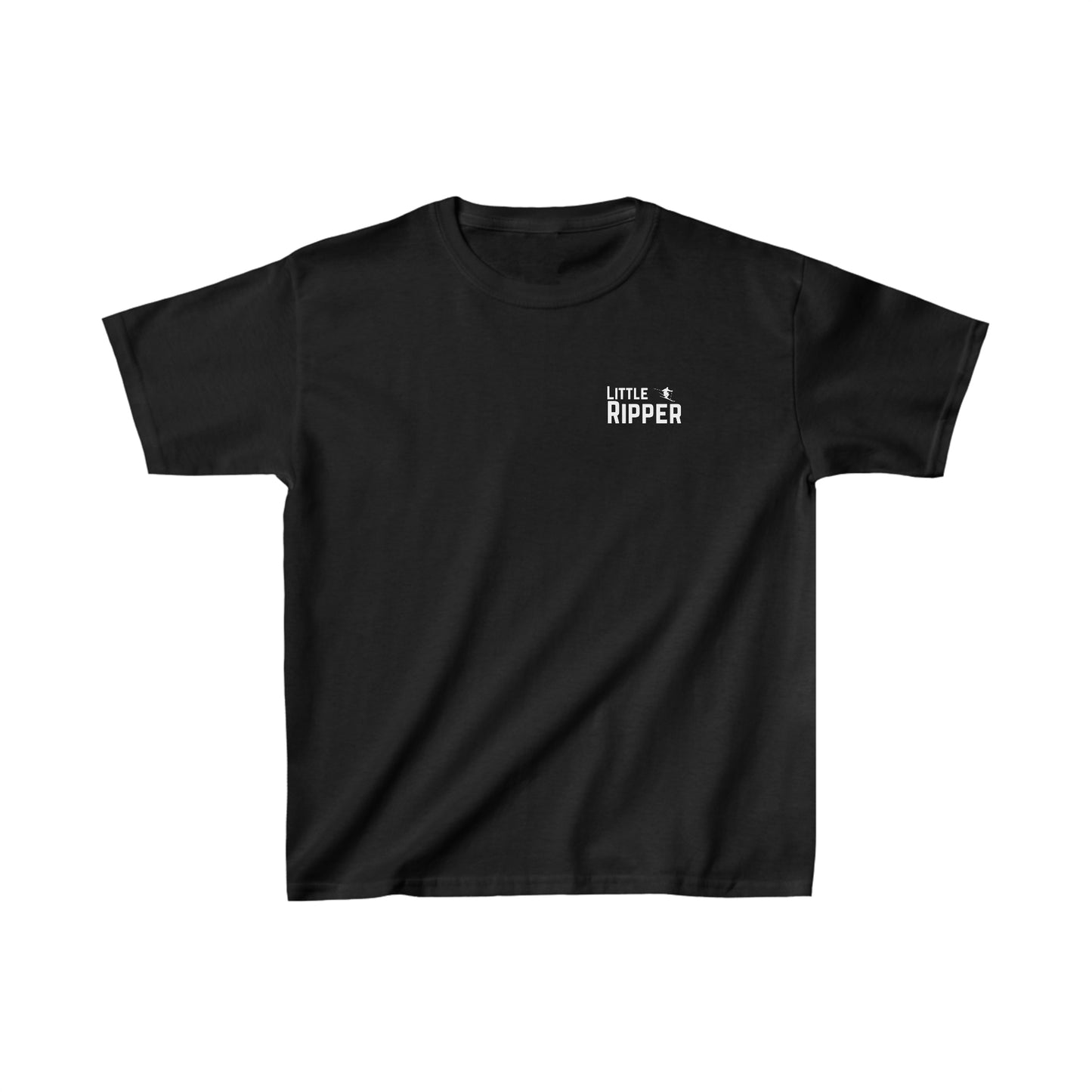 Kids Little Ripper Ski Tee - Kids Ski Shirt - Little Ripper Ski Shirt - White Logo