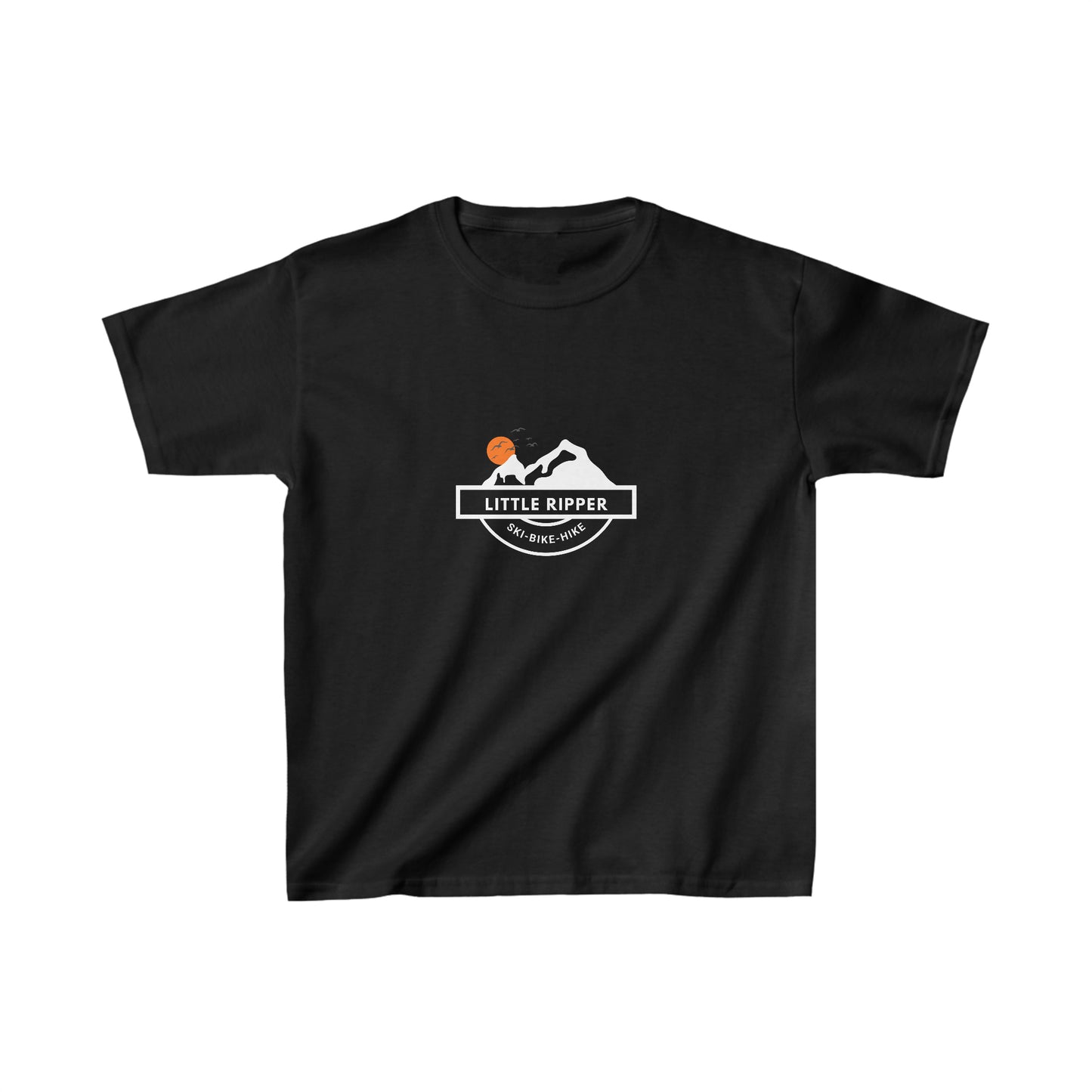 Little Ripper Ski Bike Hike Sunset Tee