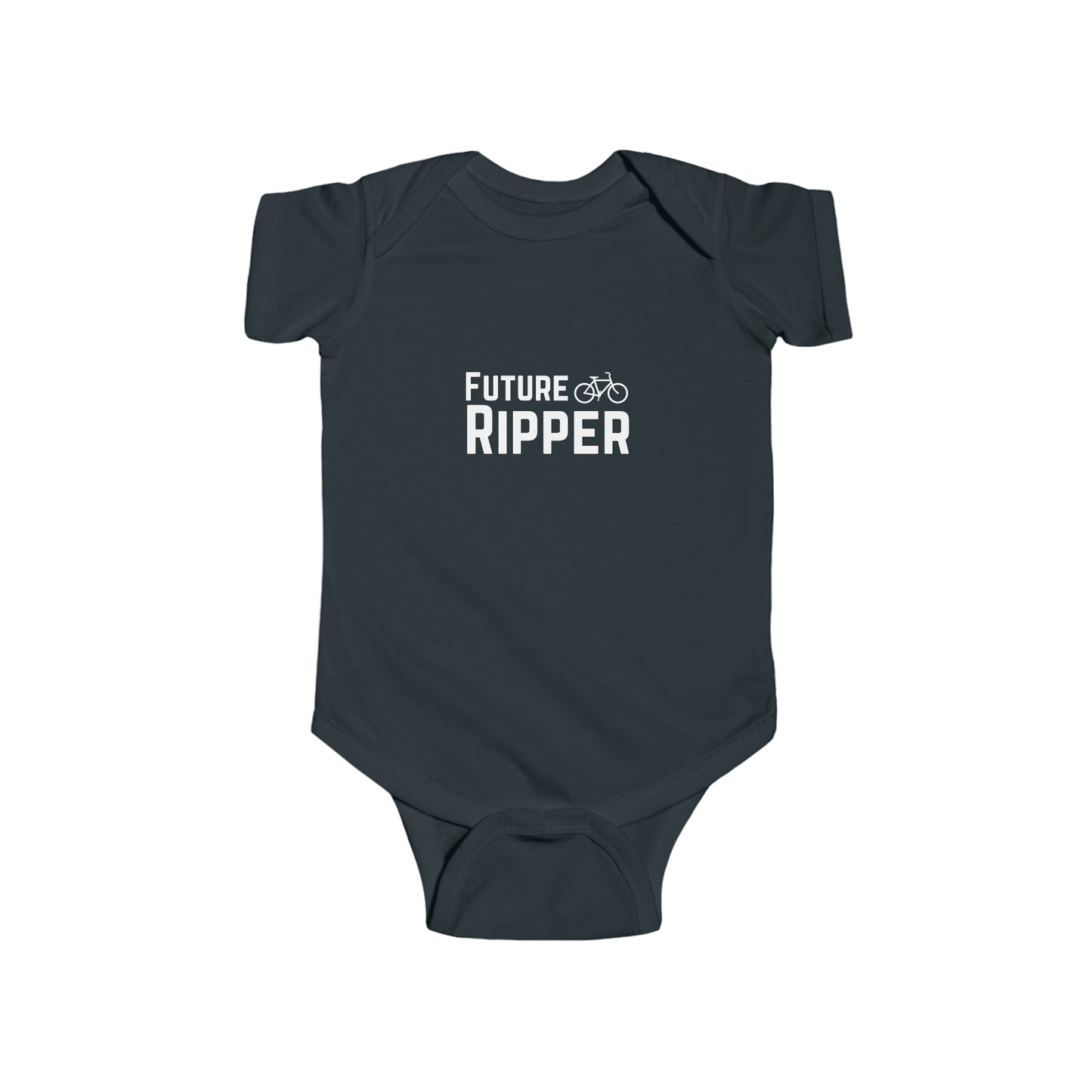 Bike Future Ripper Current Ripper - Infant Fine Jersey Bodysuit - White Logo