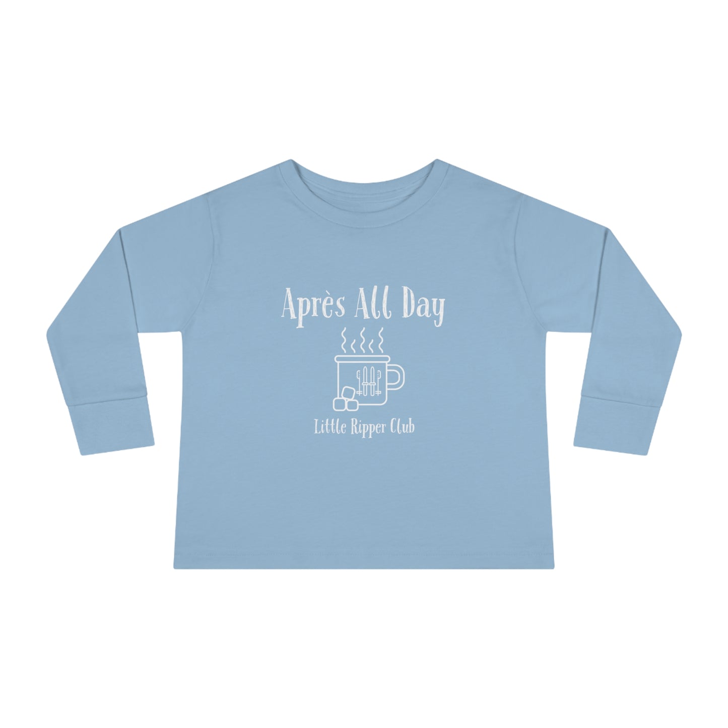 Little Ripper Après All Day - Toddler Long Sleeve Tee
