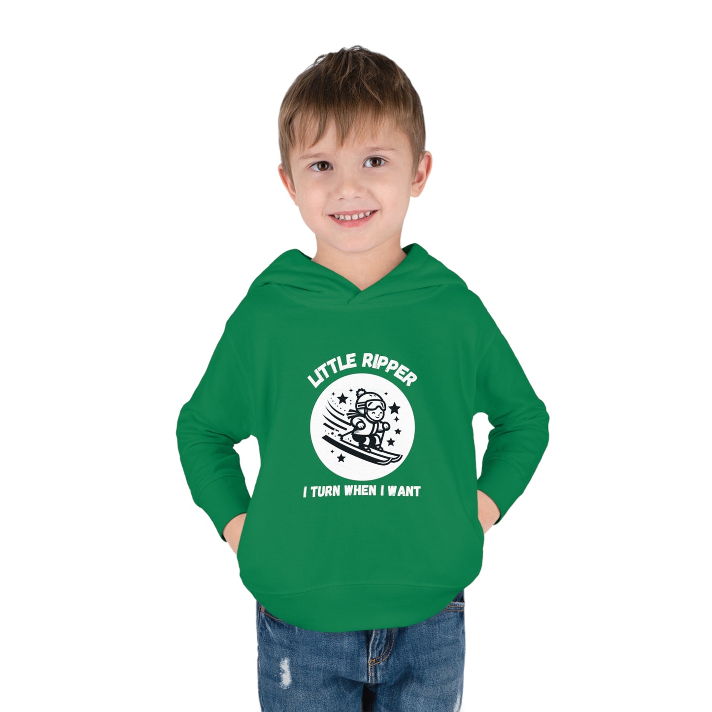 I Turn When I Want - Toddler Pullover Fleece Hoodie