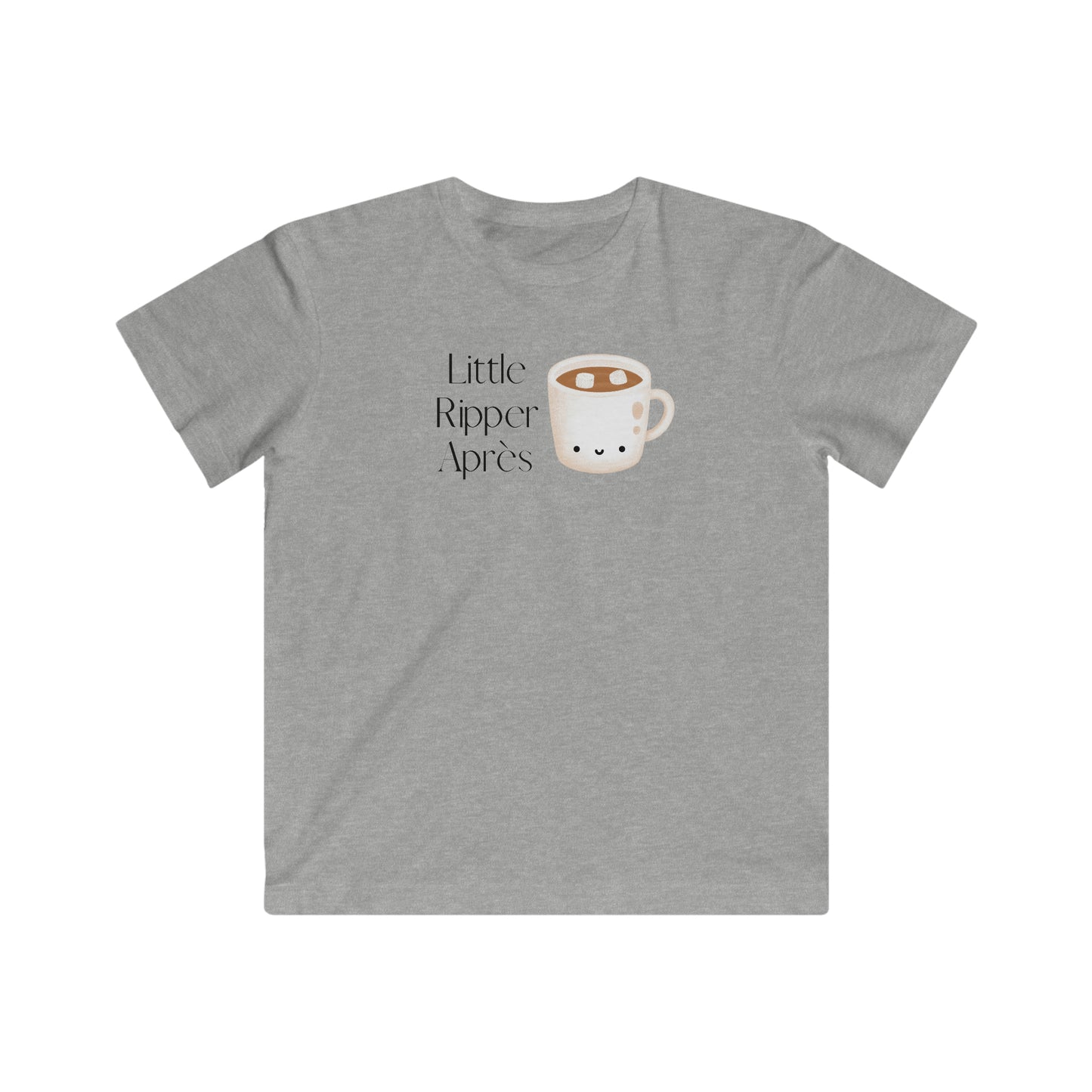 Little Ripper Après Ski Hot Cocoa - Kids Fine Jersey Tee