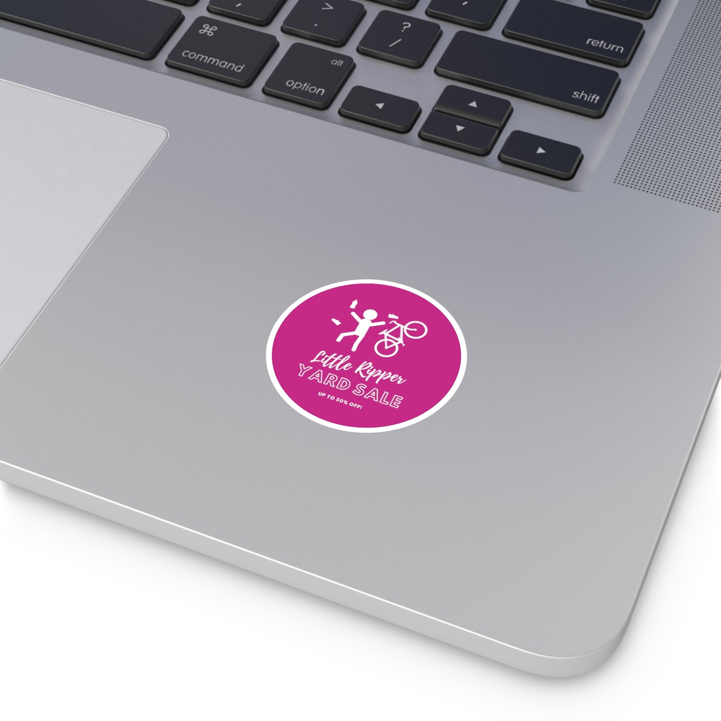 Little Ripper Bike Yard Sale - Indoor\Outdoor Round Stickers