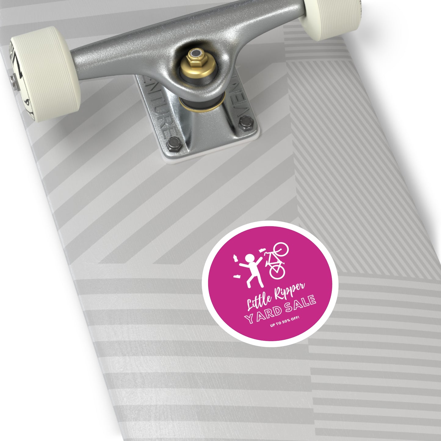 Little Ripper Bike Yard Sale - Indoor\Outdoor Round Stickers