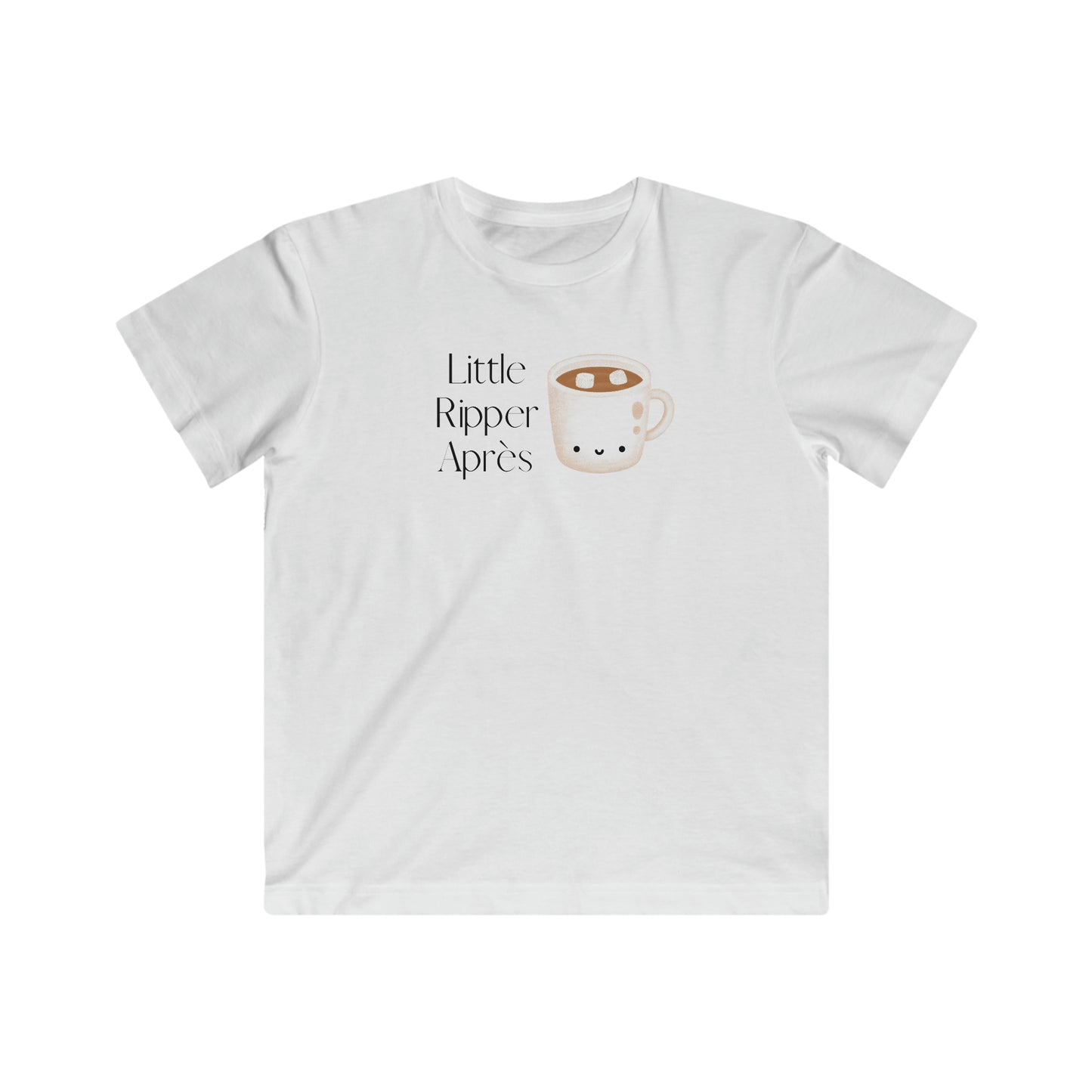 Little Ripper Après Ski Hot Cocoa - Kids Fine Jersey Tee