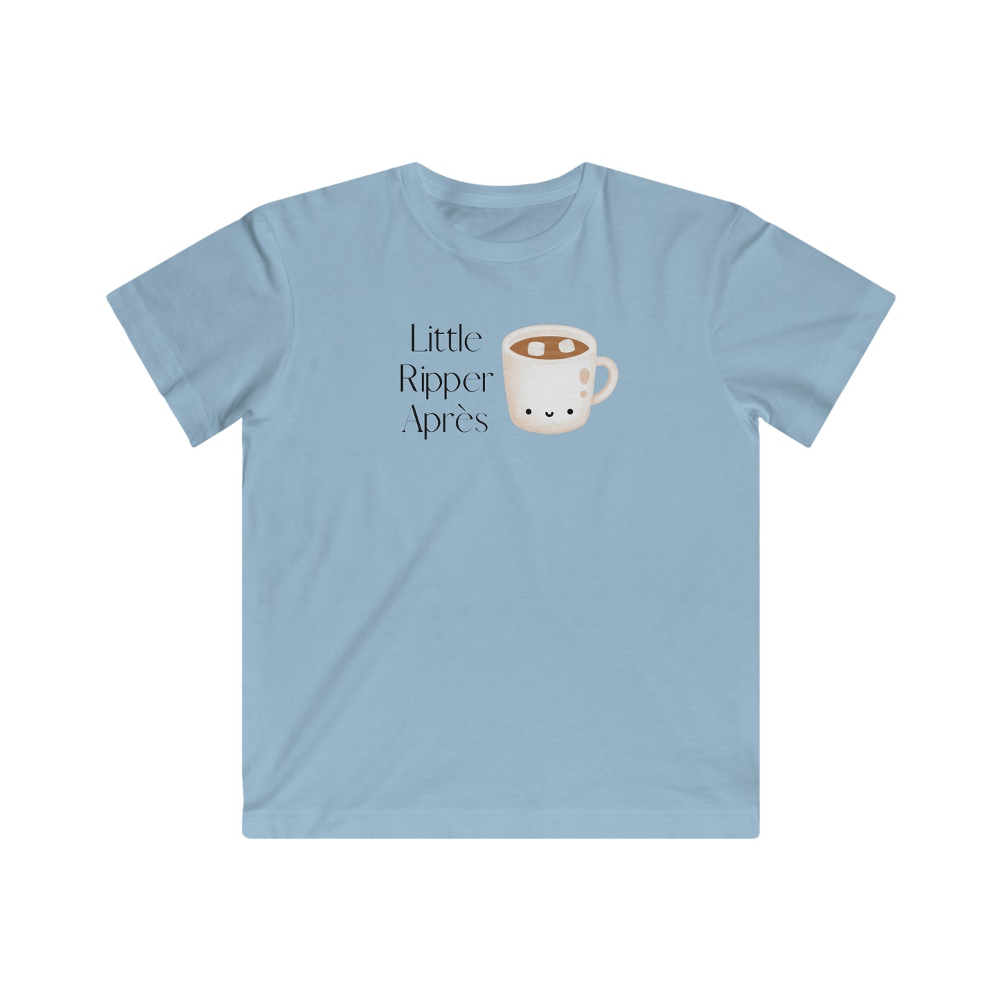Little Ripper Après Ski Hot Cocoa - Kids Fine Jersey Tee