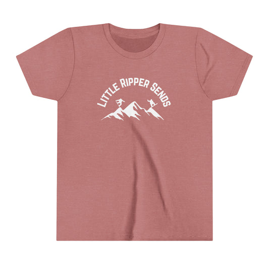 Little Ripper Sends - Snowboard Youth Short Sleeve Tee