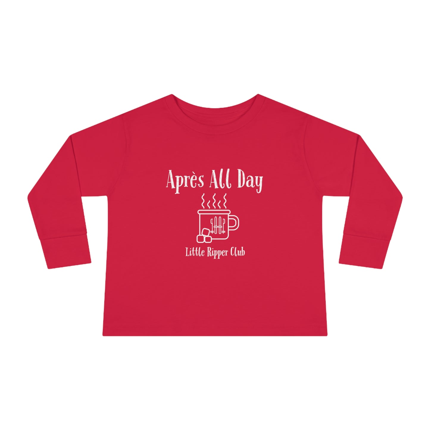 Little Ripper Après All Day - Toddler Long Sleeve Tee