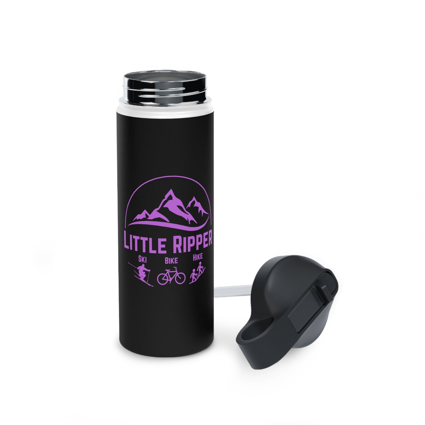 Little Ripper - Ski Bike Hike - Stainless Steel Water Bottle