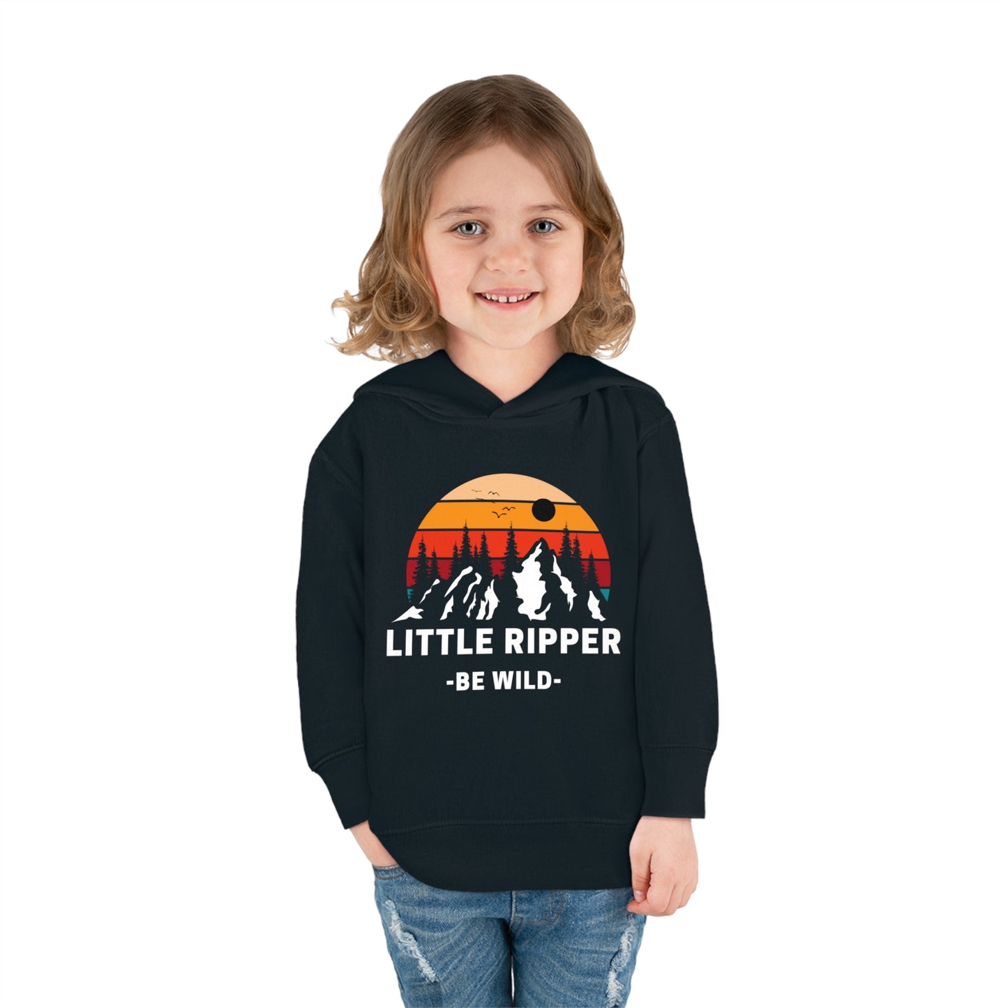 Little Ripper Be Wild - Toddler Pullover Fleece Hoodie