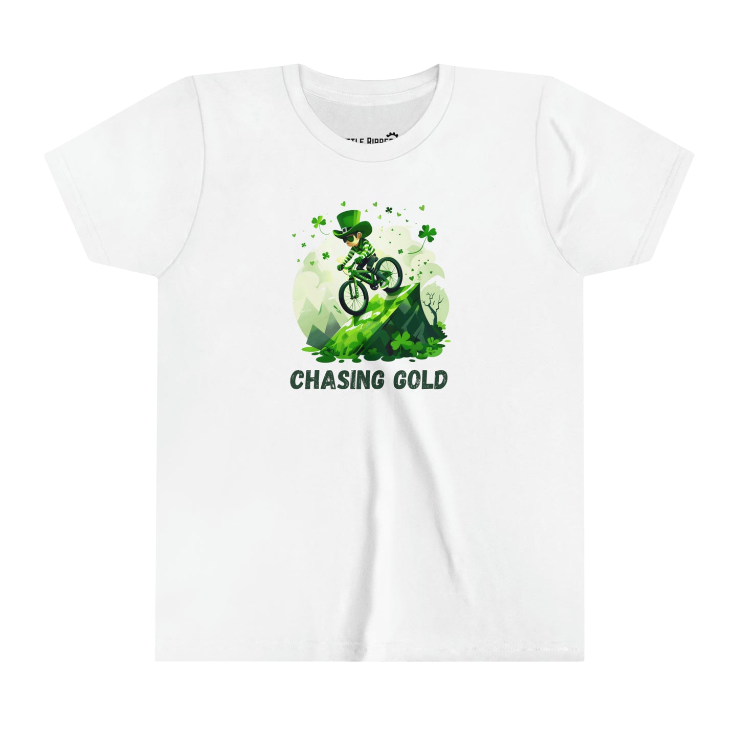Chasing Gold - St. Patrick's Day Youth Short Sleeve Tee