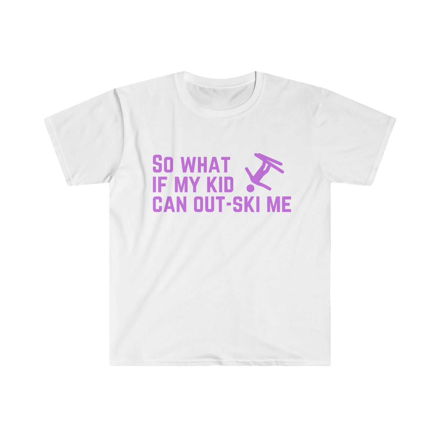 Parent of a Little Ripper T-Shirt - My Kid Can Out-Ski Me