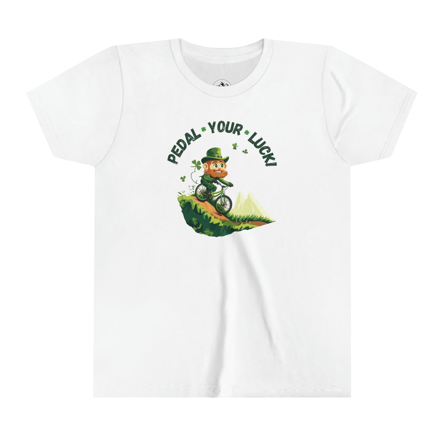 Pedal Your Luck - St. Patrick's Day Youth Short Sleeve Tee