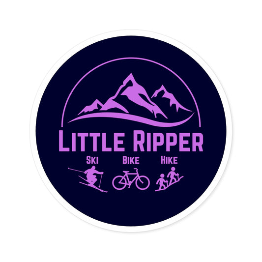 Little Ripper - Ski Bike Hike - Sticker