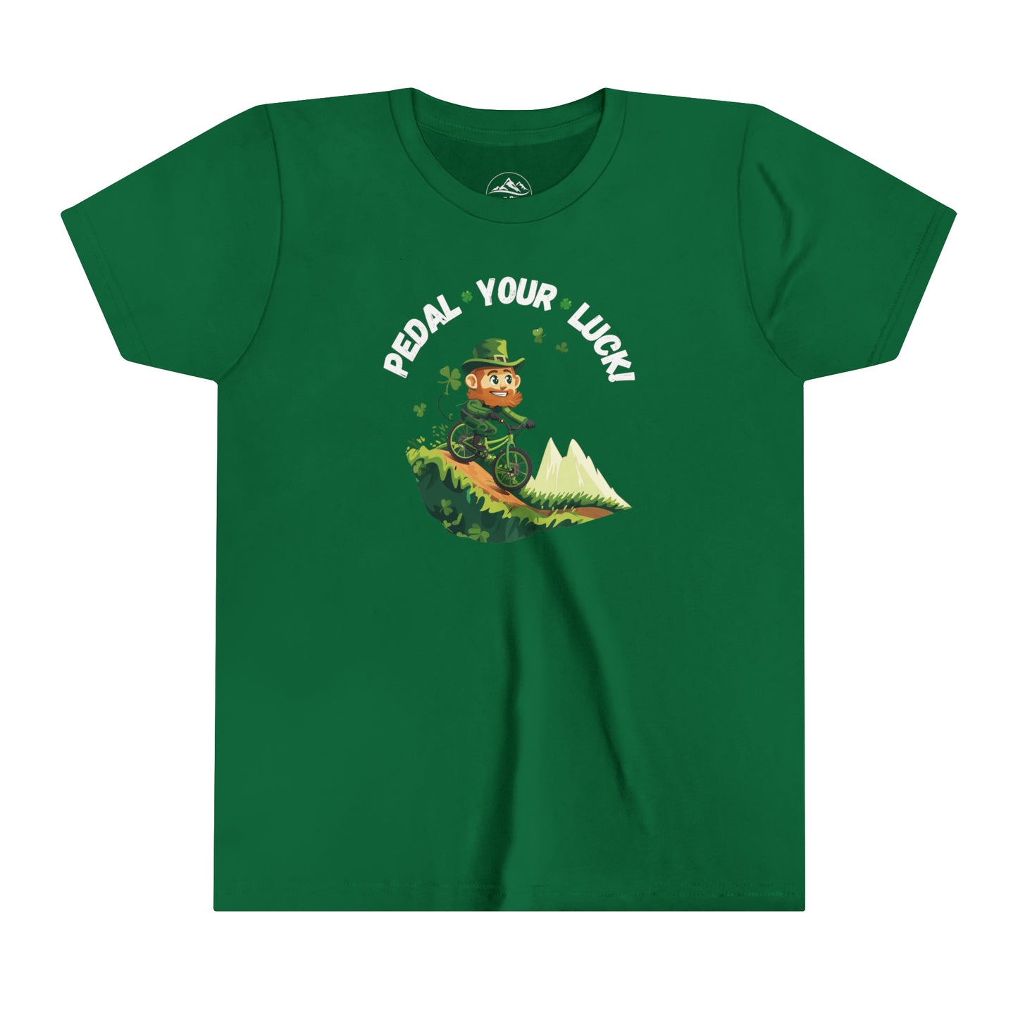 Pedal Your Luck - St. Patrick's Day Youth Short Sleeve Tee
