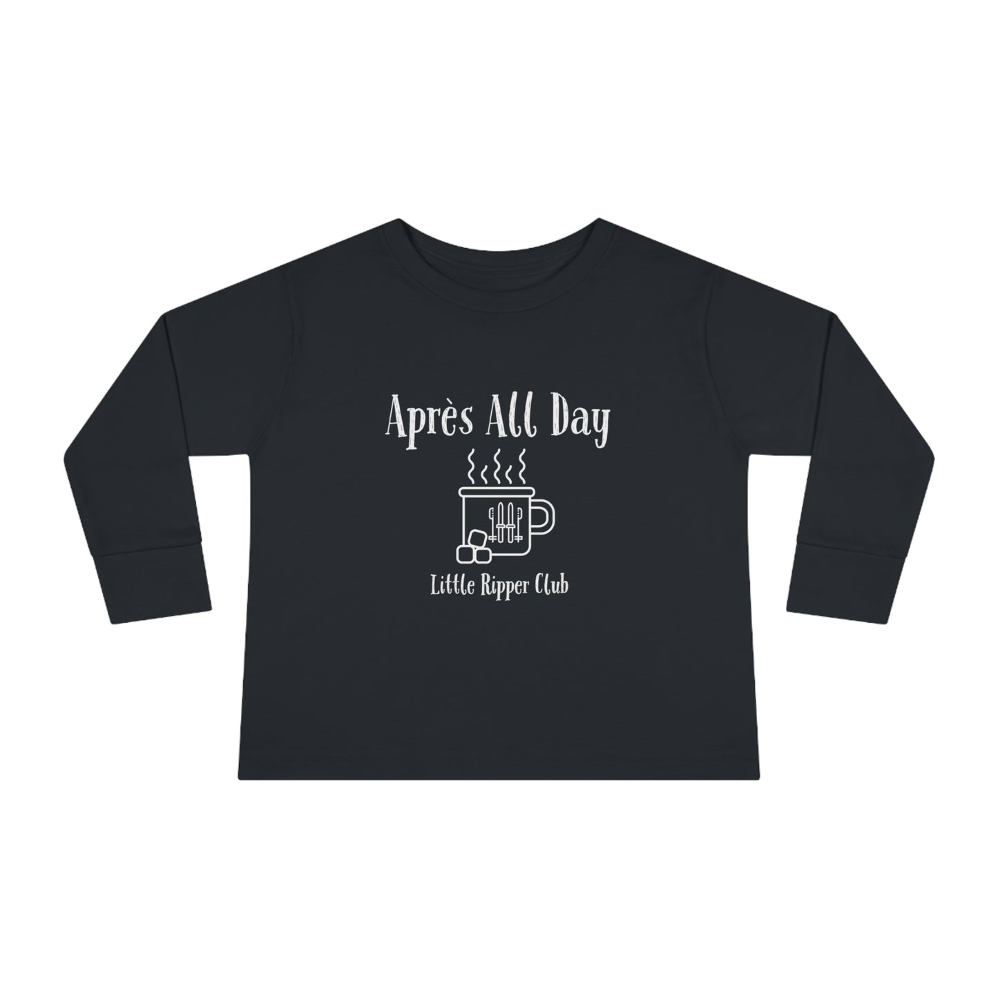 Little Ripper Après All Day - Toddler Long Sleeve Tee