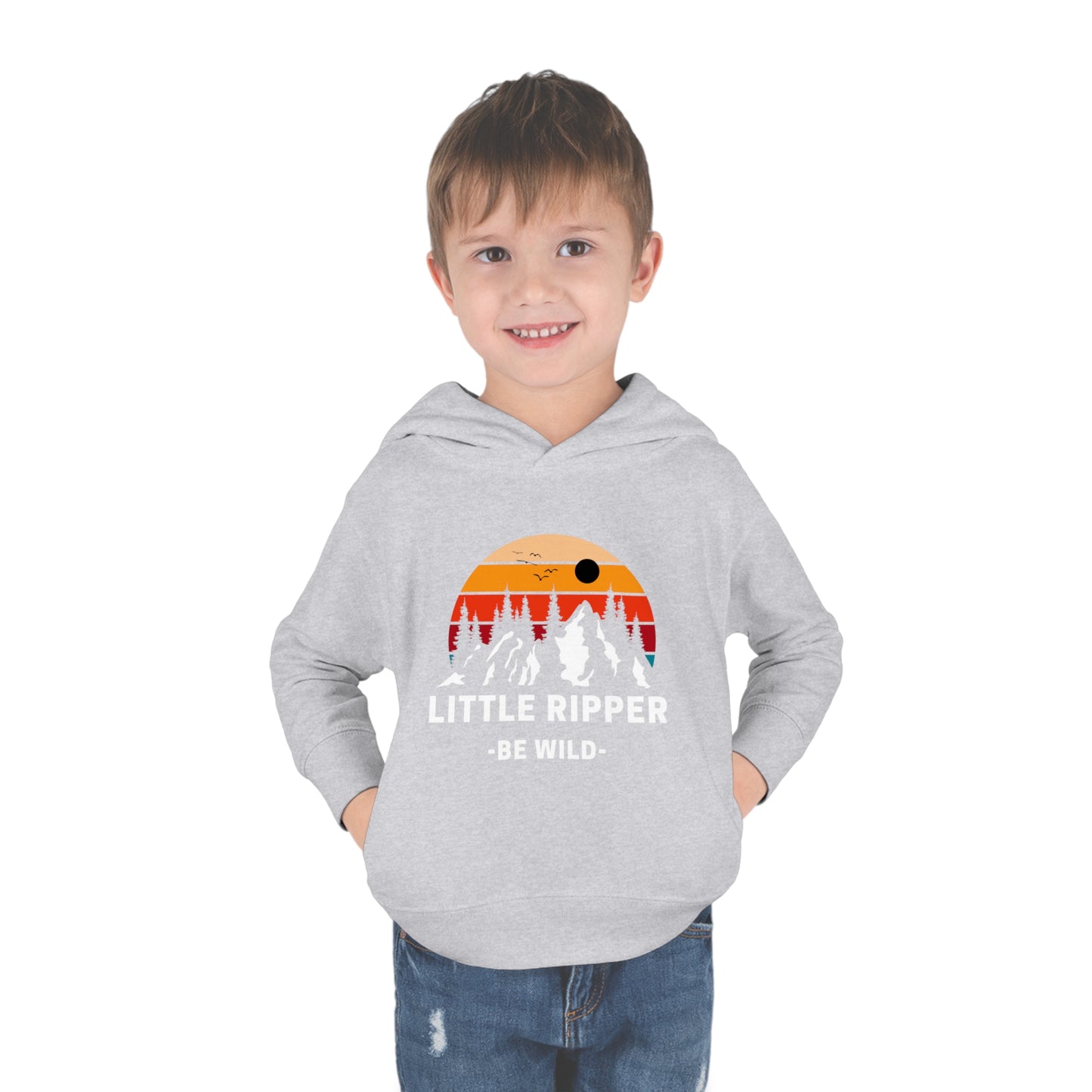 Little Ripper Be Wild - Toddler Pullover Fleece Hoodie