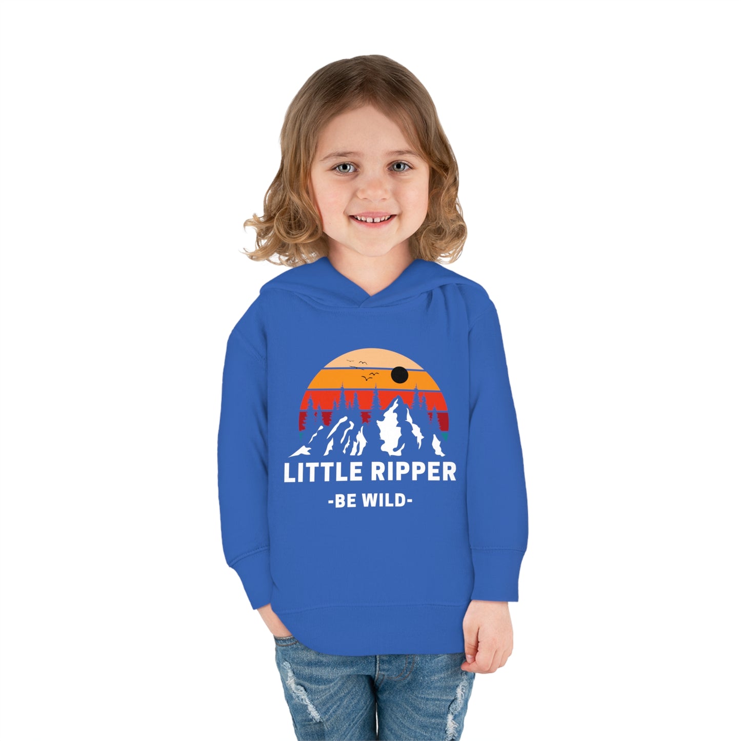 Little Ripper Be Wild - Toddler Pullover Fleece Hoodie