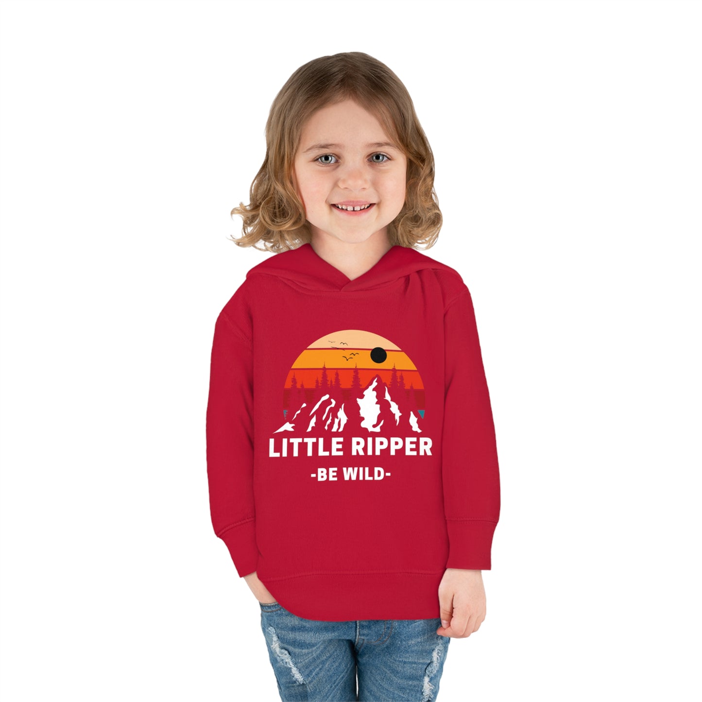 Little Ripper Be Wild - Toddler Pullover Fleece Hoodie