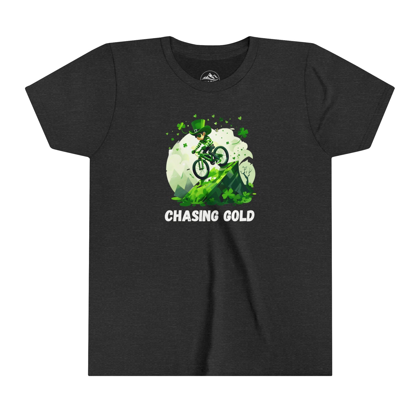 Chasing Gold - St. Patrick's Day Youth Short Sleeve Tee