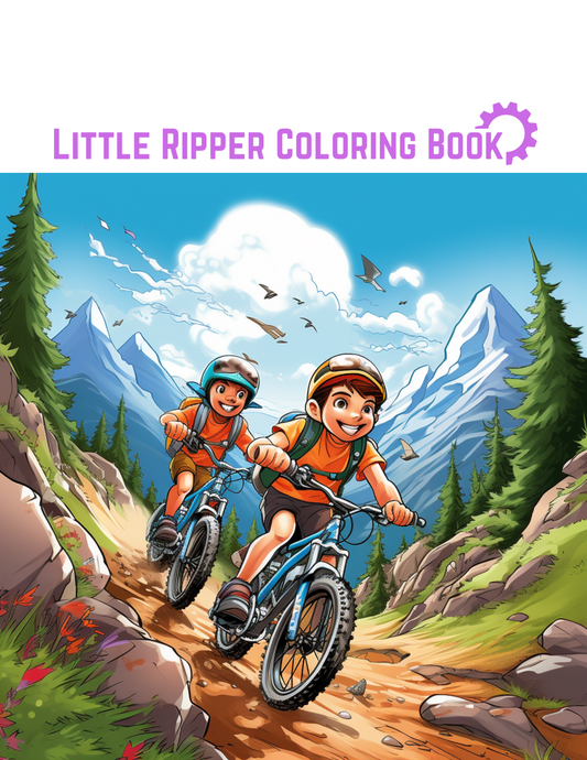 Little Ripper Digital Coloring Book