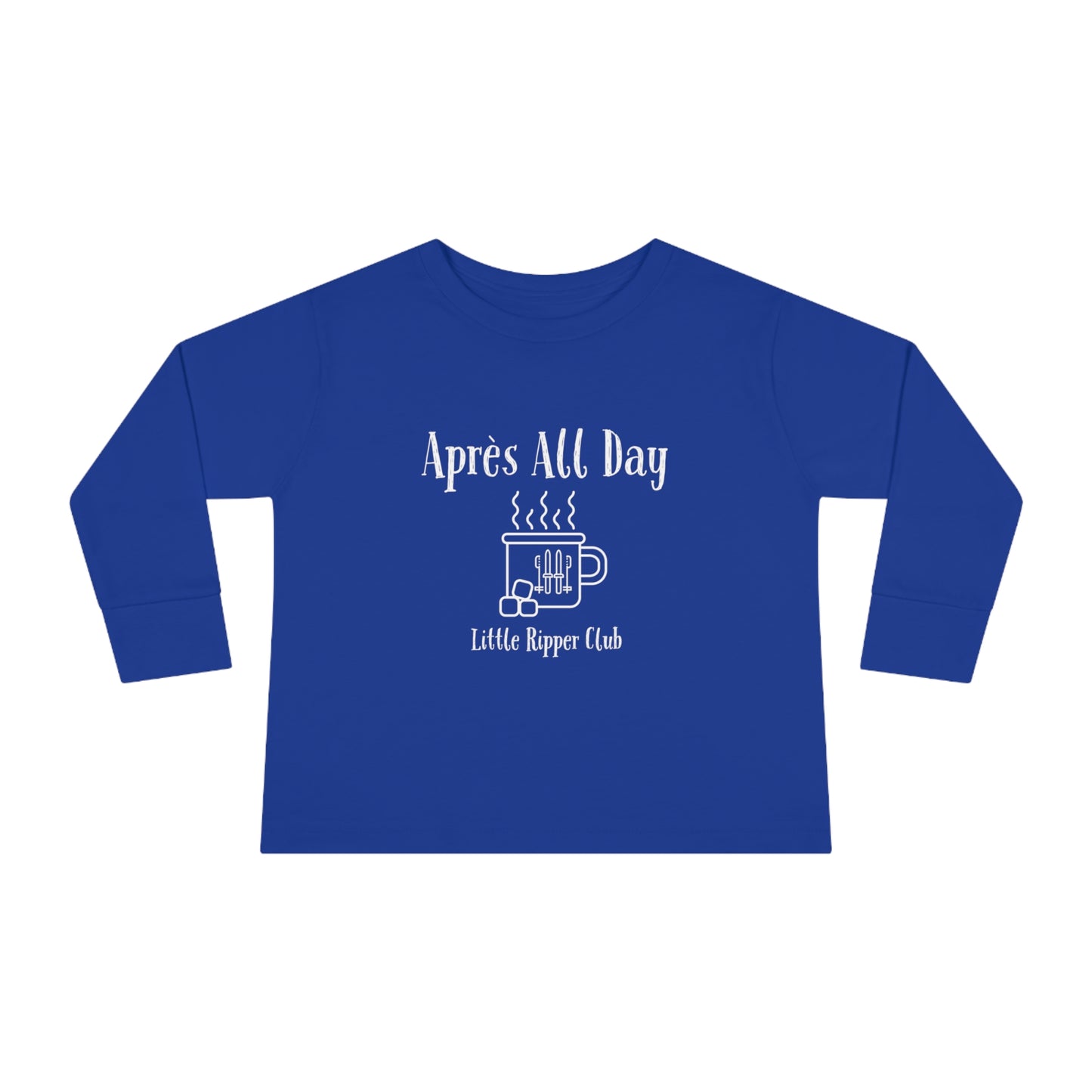 Little Ripper Après All Day - Toddler Long Sleeve Tee