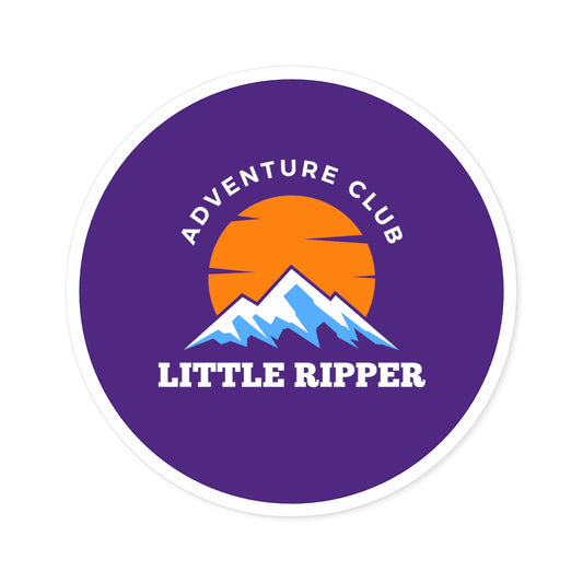 Little Ripper Adventure Club Purple Sticker